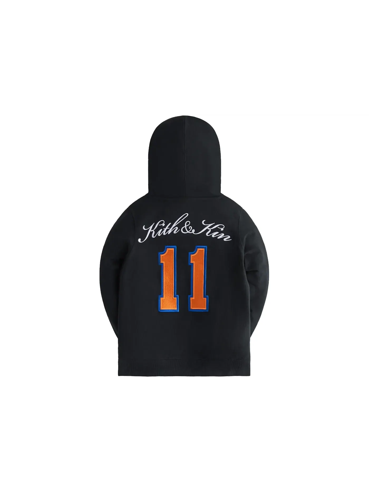Детская худи с принтом Kith New York Knicks City Never Sleeps — изображение 2 из 2, черный