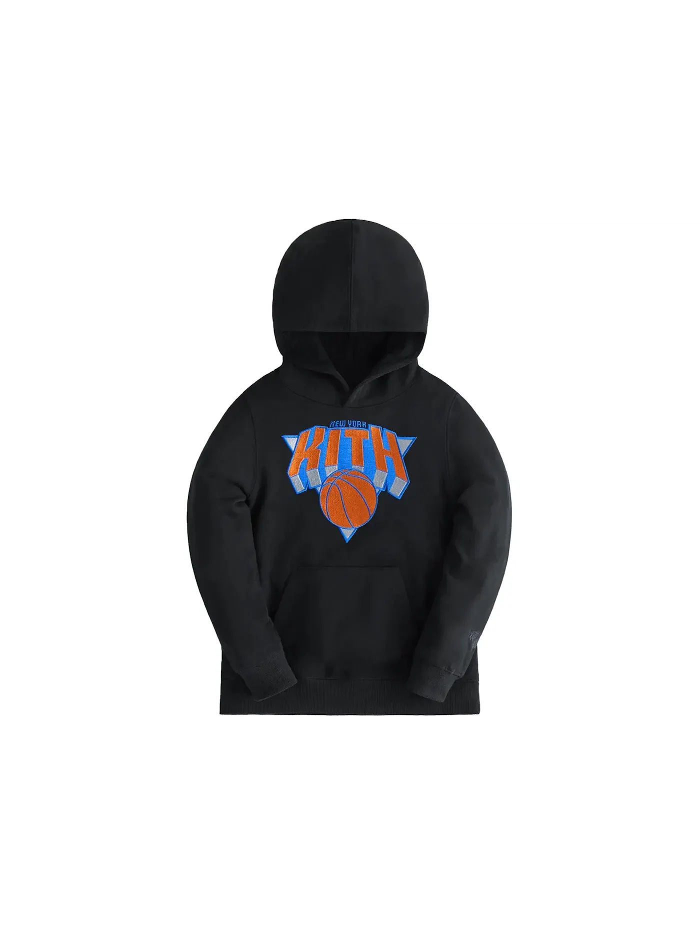 Детский худи с принтом New York Knicks Kith — изображение 1 из 1, черный