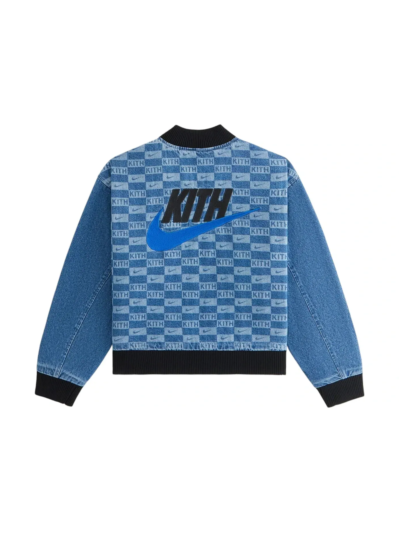 Мужская куртка-ветровка с принтом Kith Jacket Kith — изображение 2 из 2, темно-синий