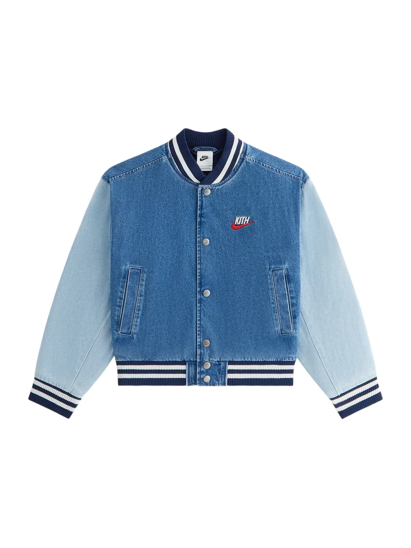 Мужская джинсовая куртка с принтом Kith Jacket Kith — изображение 1 из 2, темно-синий