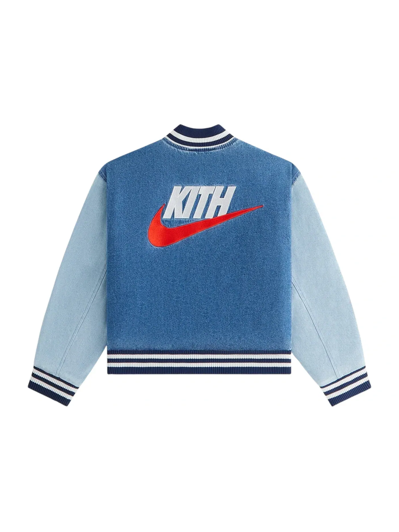Мужская джинсовая куртка с принтом Kith Jacket Kith — изображение 2 из 2, темно-синий
