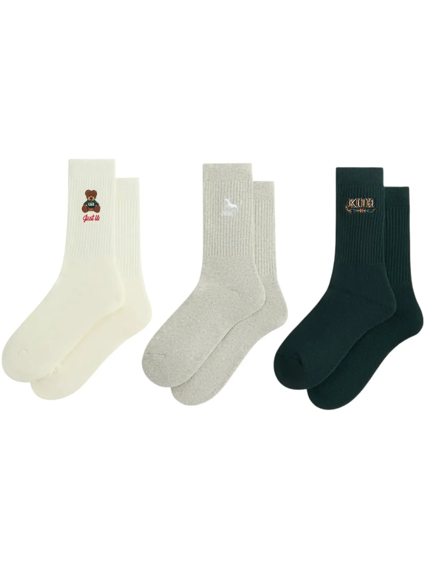 Детские носки 3-Pack Kith Kithmas — изображение 1 из 2, мульти