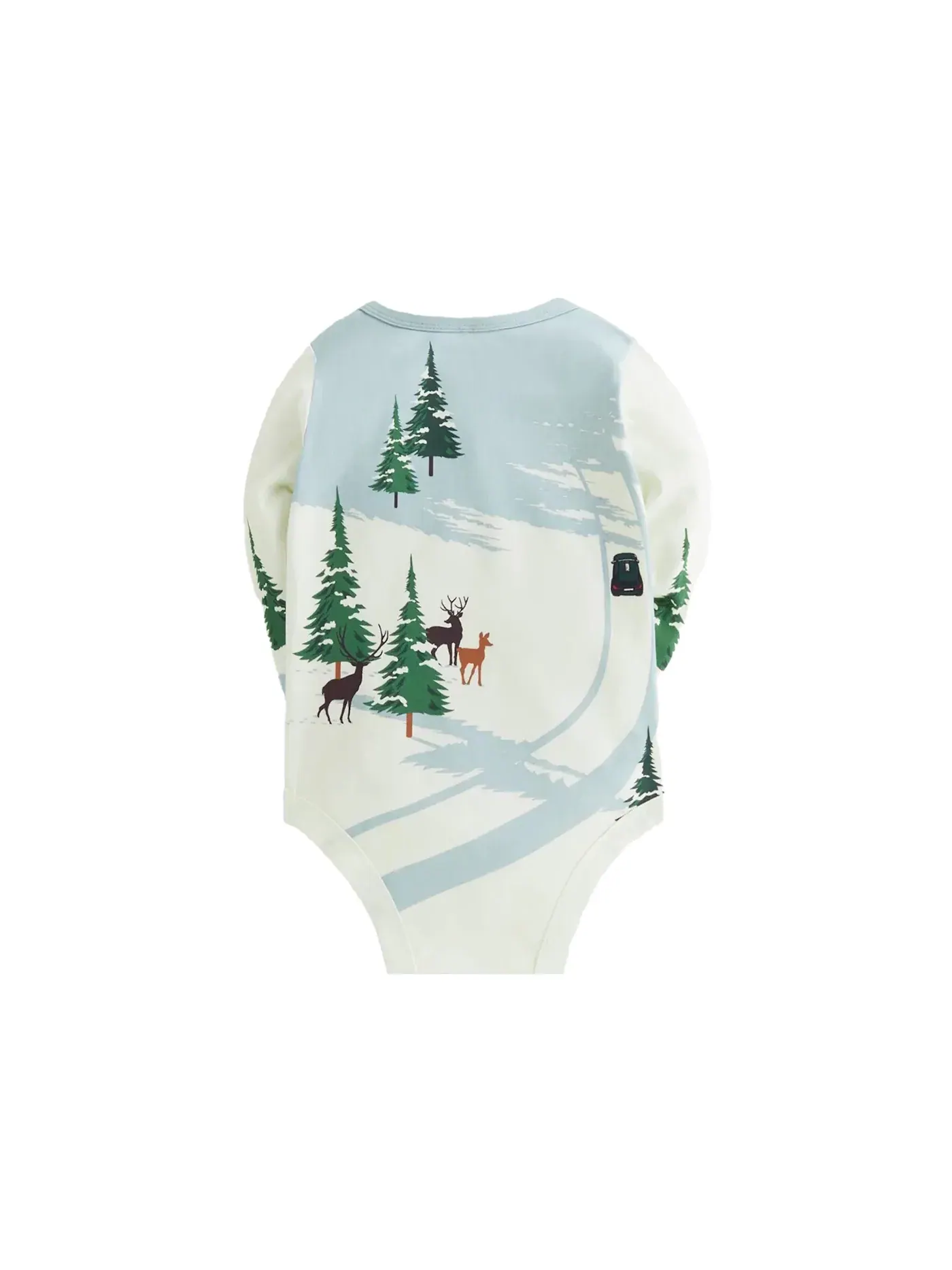 Детский боди-комбинезон с длинным рукавом Kithmas Baby Day Kith — изображение 2 из 2, мел