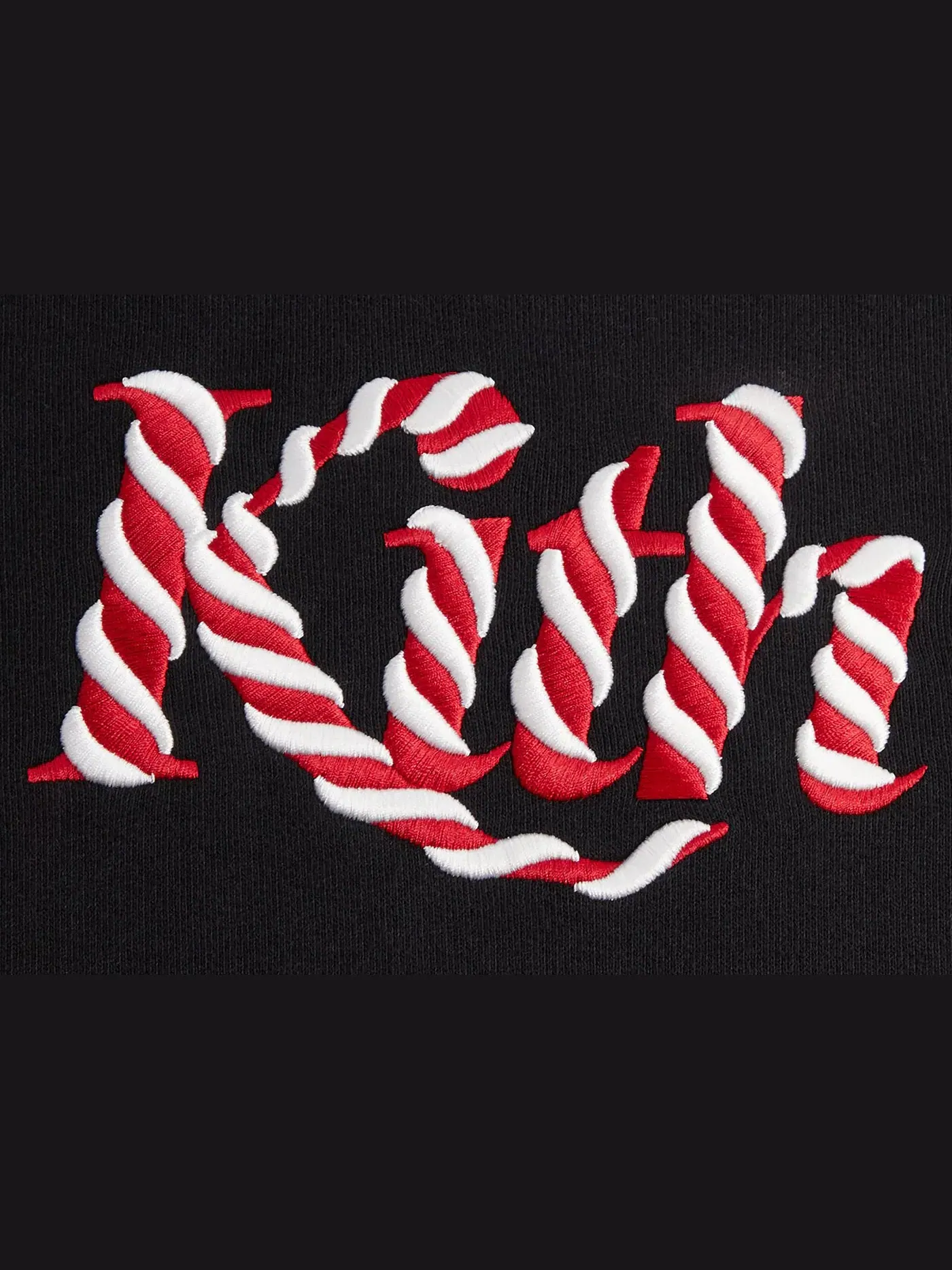Мужская худи Candy Cane Williams III Kith — изображение 2 из 2, черный