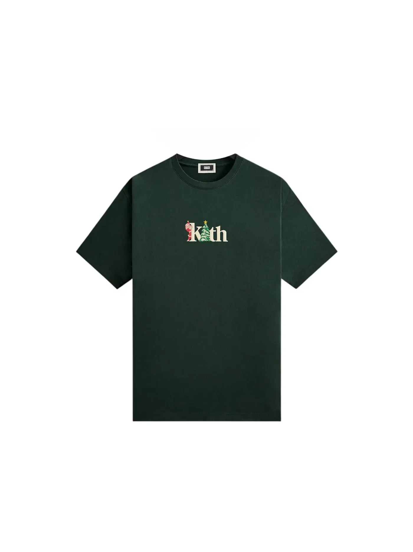 Мужская футболка с принтом Kithmas Comic Santa Rodeo Tee Kith, Stadium — изображение 1 из 2