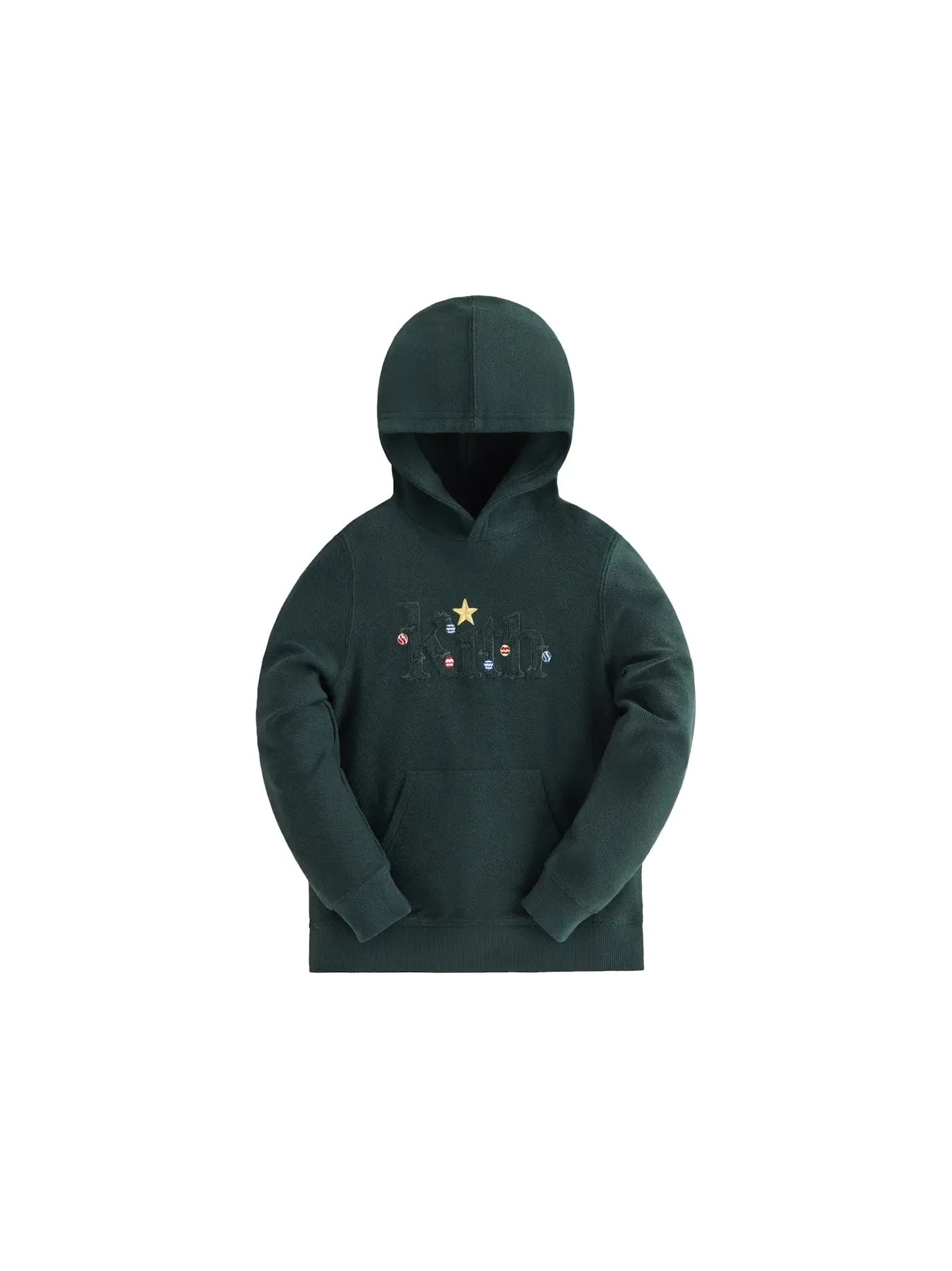 Детский худи с принтом Kithmas Kids Tree Hoodie Kith, Stadium — изображение 1 из 2