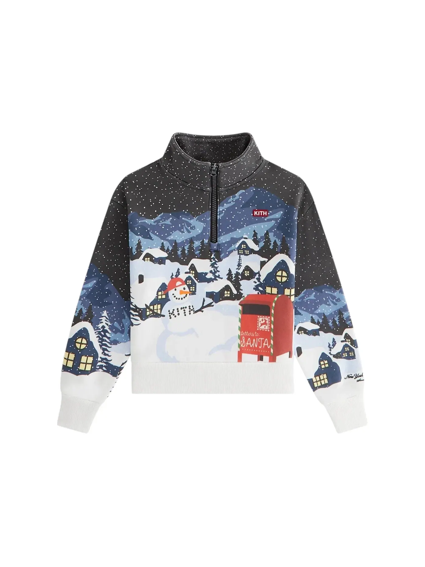 Детская куртка Quarter Zip Hunter Kith — изображение 1 из 2, черный