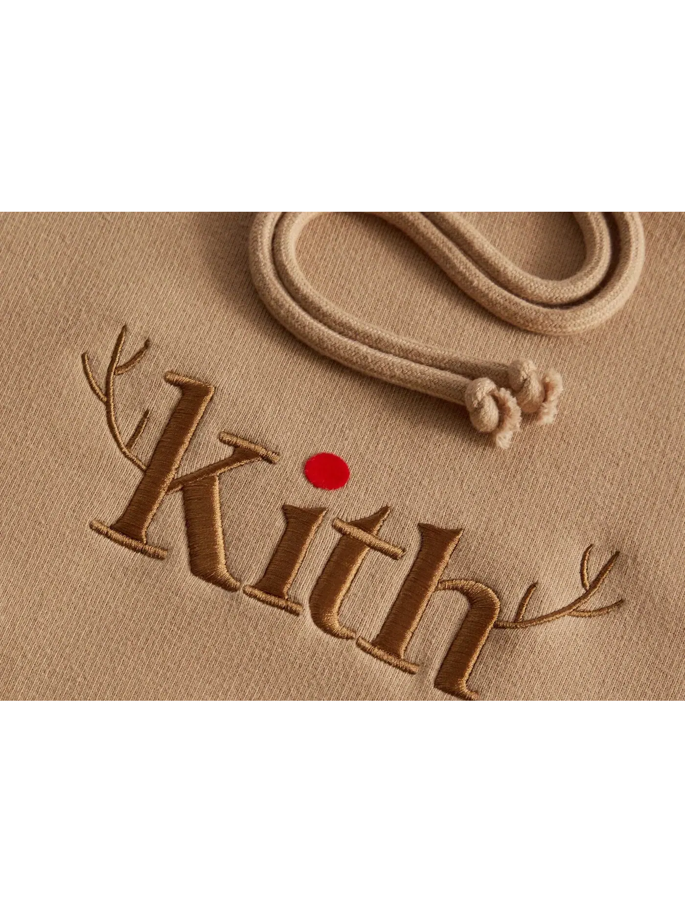 Мужской худи с принтом Reindeer Serif Kith, Loft — изображение 2 из 2