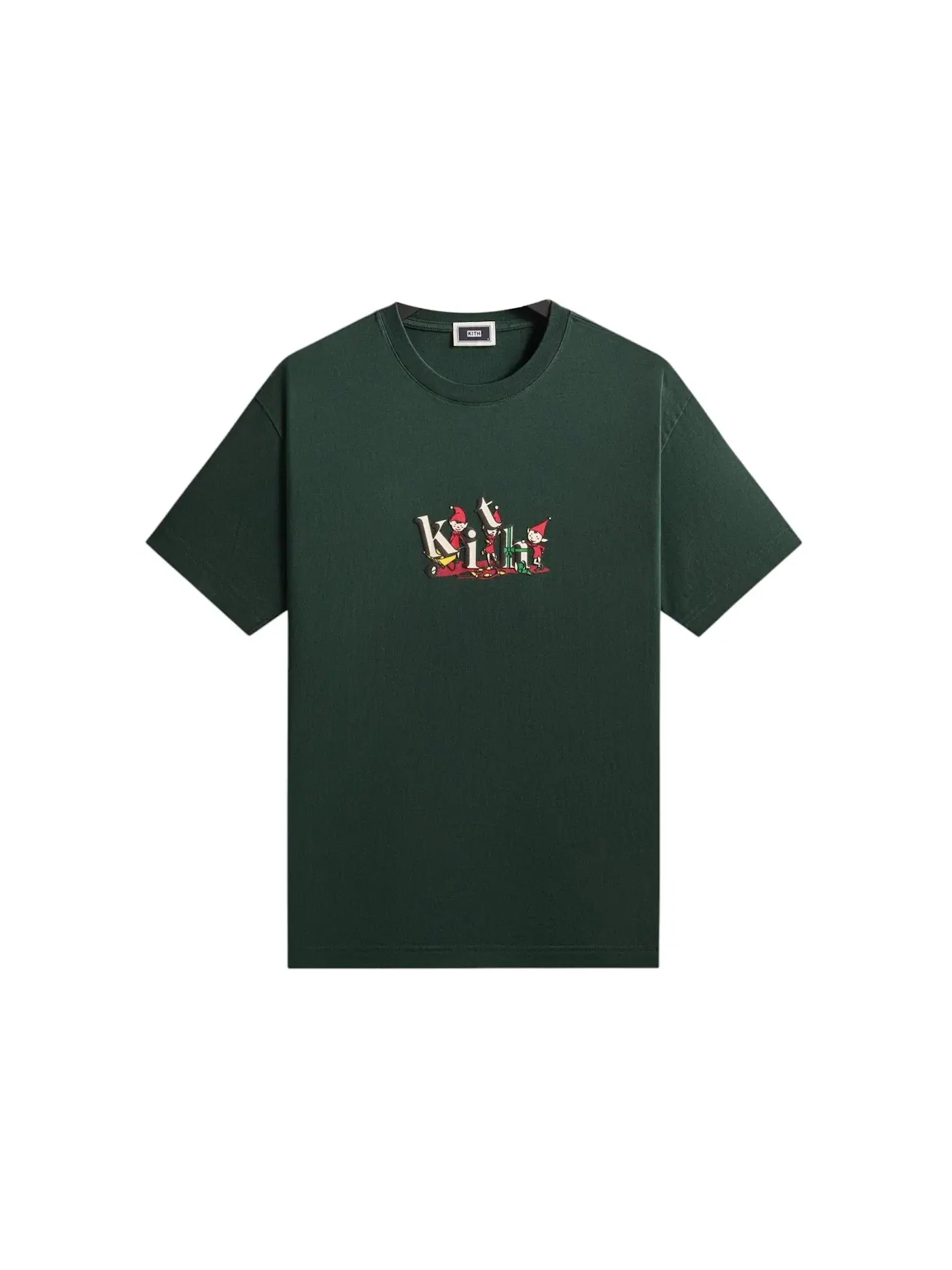 Мужская футболка с принтом Serif Elf Tee Kith, Stadium — изображение 1 из 2
