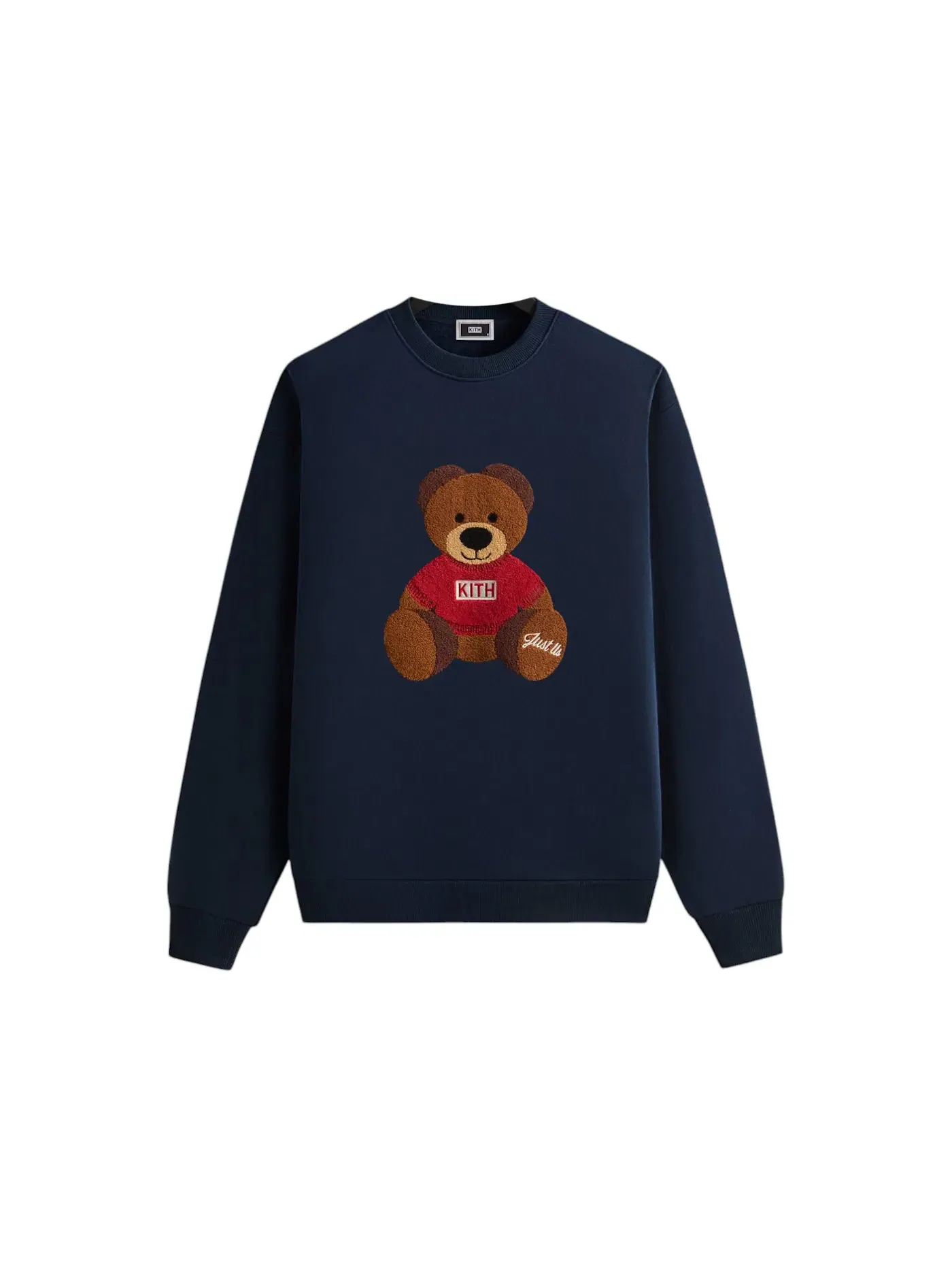 Мужской свитшот Teddy Nelson с принтом Kith Kithmas Crewneck — изображение 1 из 2, ночной
