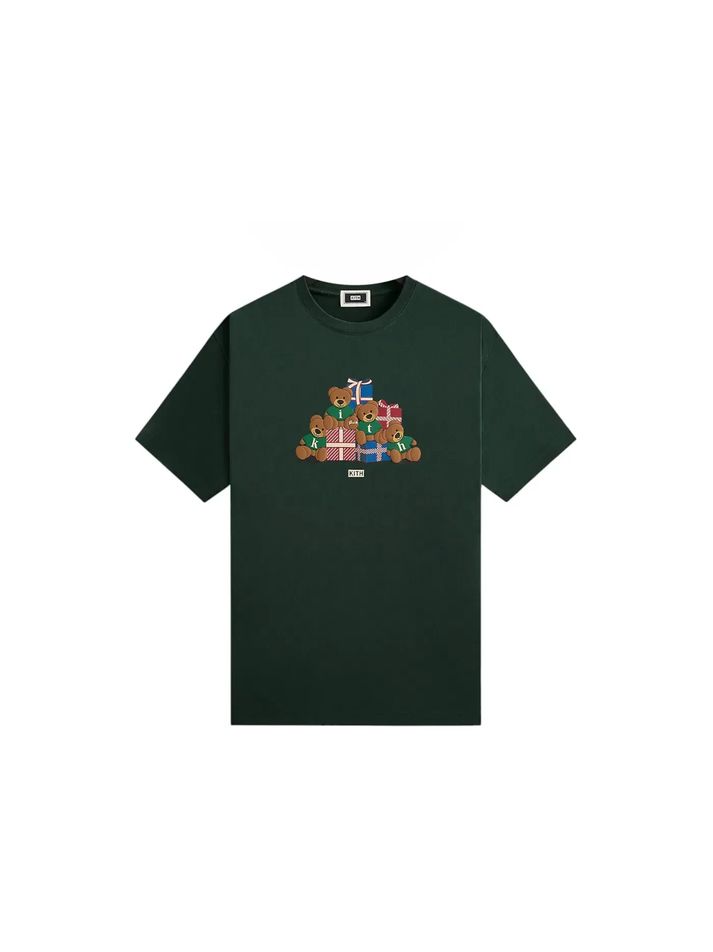 Мужская футболка с принтом Kith Kithmas Teddy Tee Stadium, Stadium — изображение 1 из 2