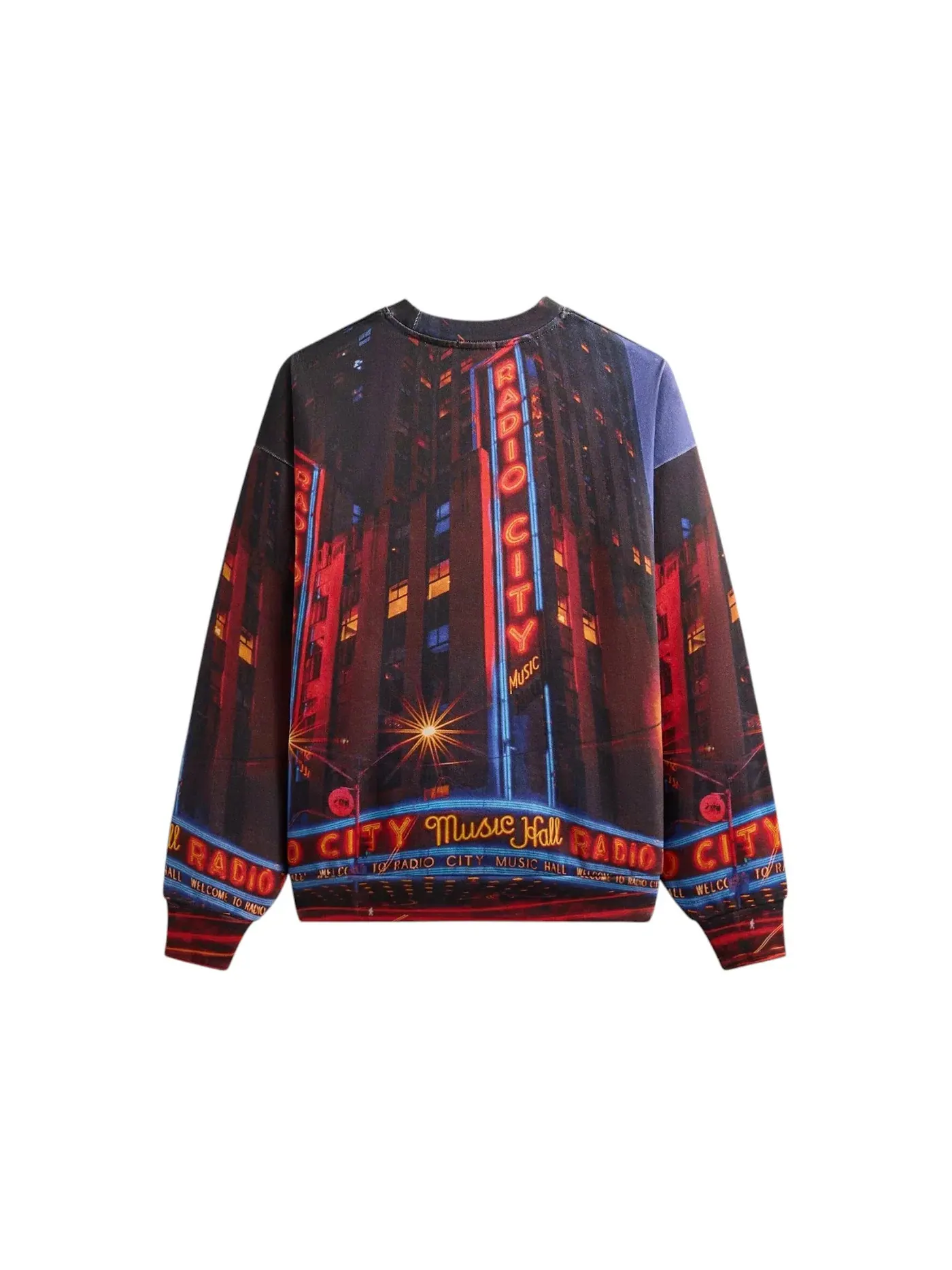 Мужской свитшот с принтом Nelson Crewneck Kith — изображение 2 из 2, черный