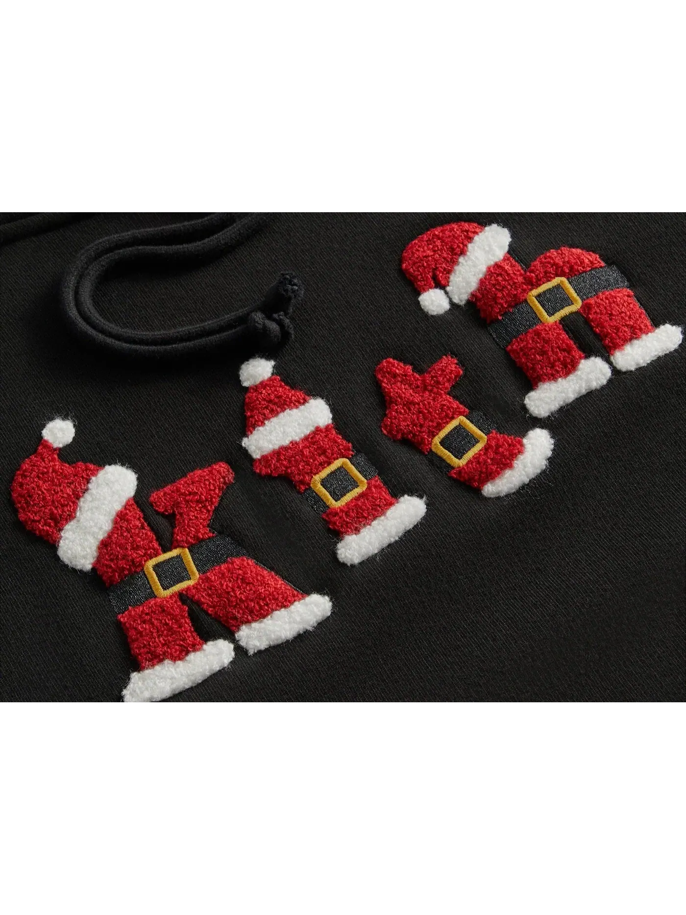 Мужской худи с принтом Kithmas Tree Ornament Hoodie Kith — изображение 2 из 2, черный
