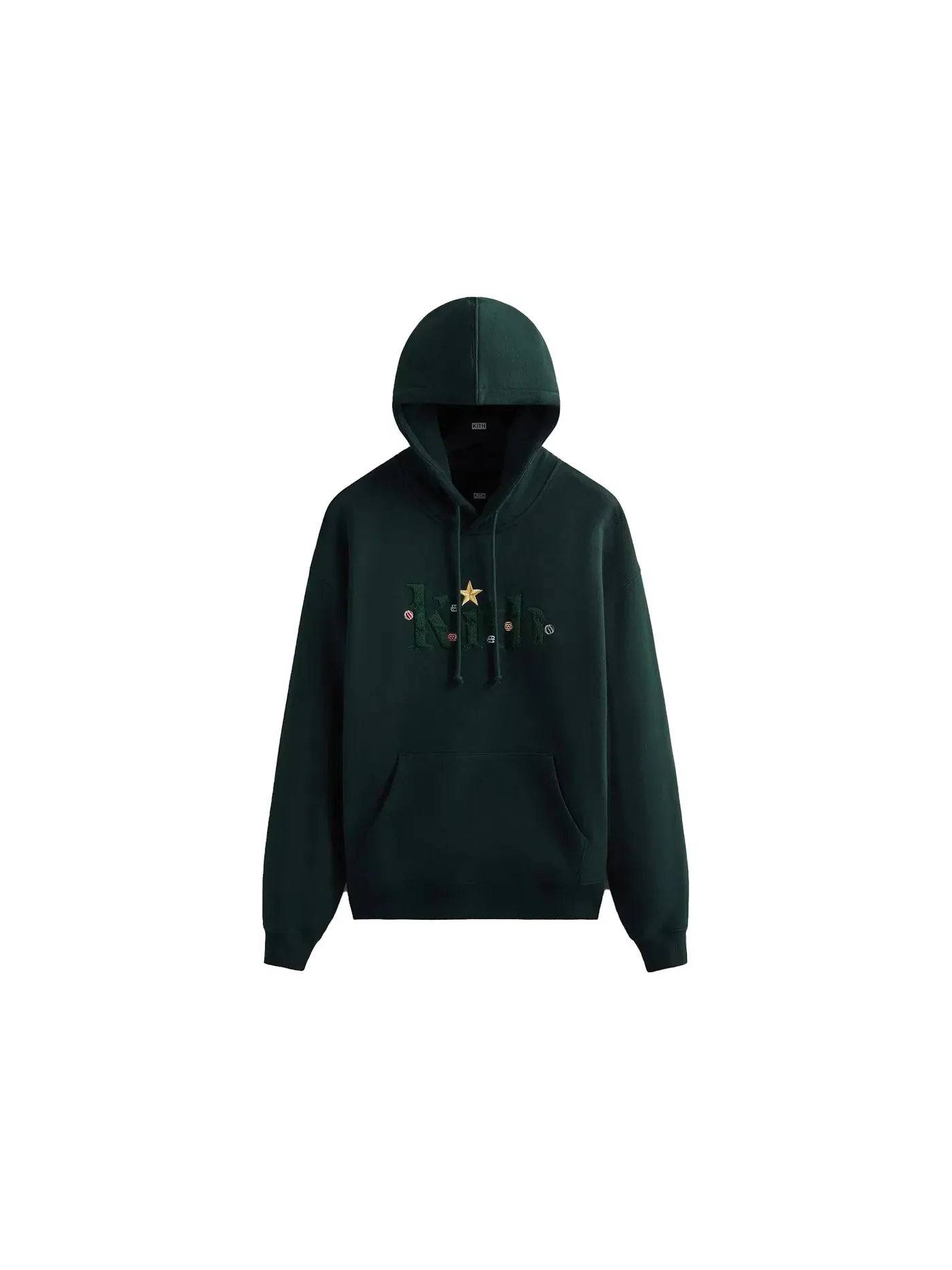 Мужской худи с принтом Kithmas Tree Serif Kith, Stadium — изображение 1 из 2
