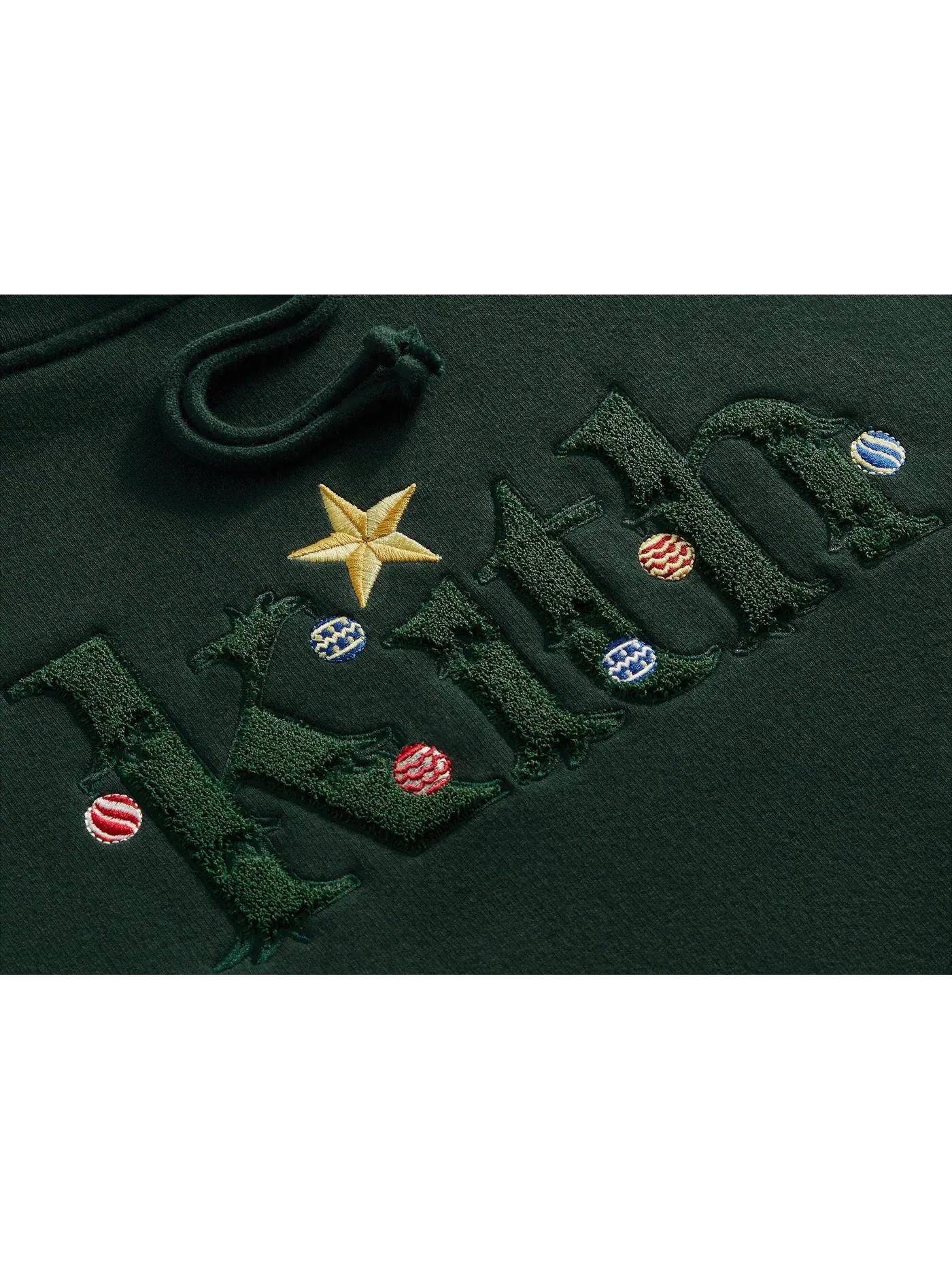 Мужской худи с принтом Kithmas Tree Serif Kith, Stadium — изображение 2 из 2