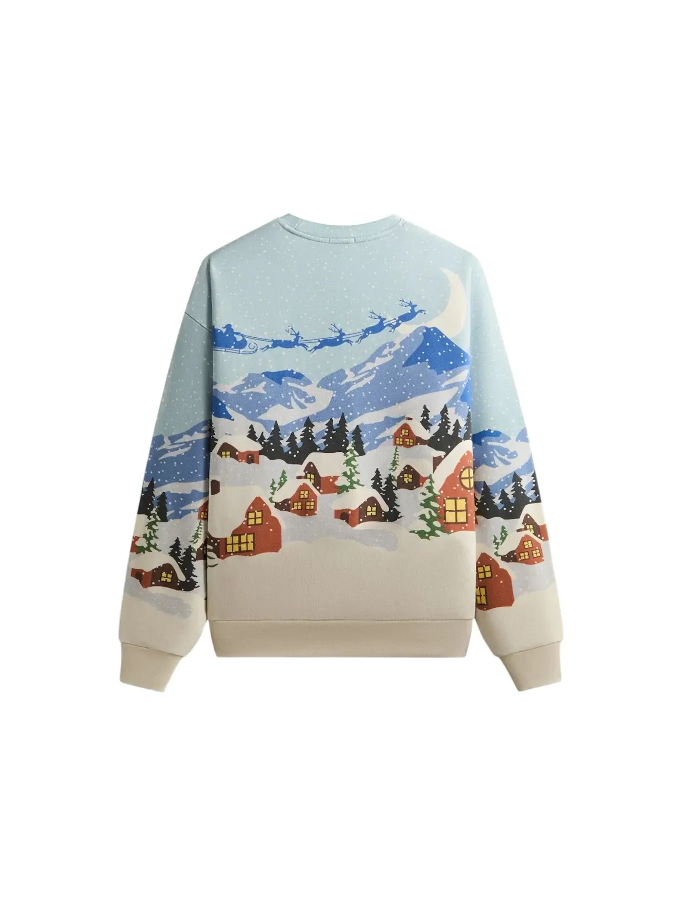 Мужской свитшот Kith Kithmas Village Nelson Crewneck Summit, Summit — изображение 2 из 2