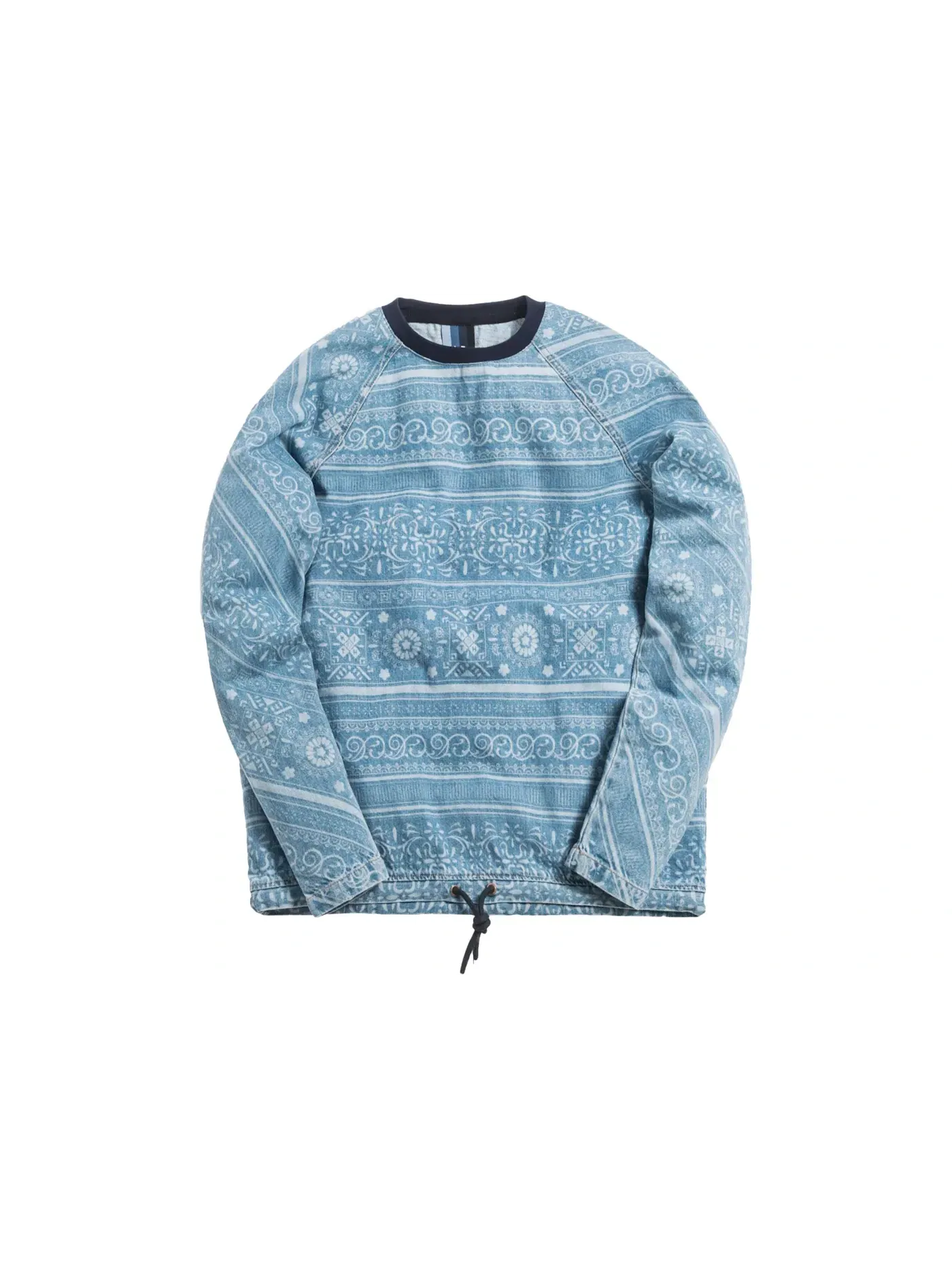 Мужской свитшот джинсовый Crewneck Kith, Hosu 2.0 Wash — изображение 1 из 2