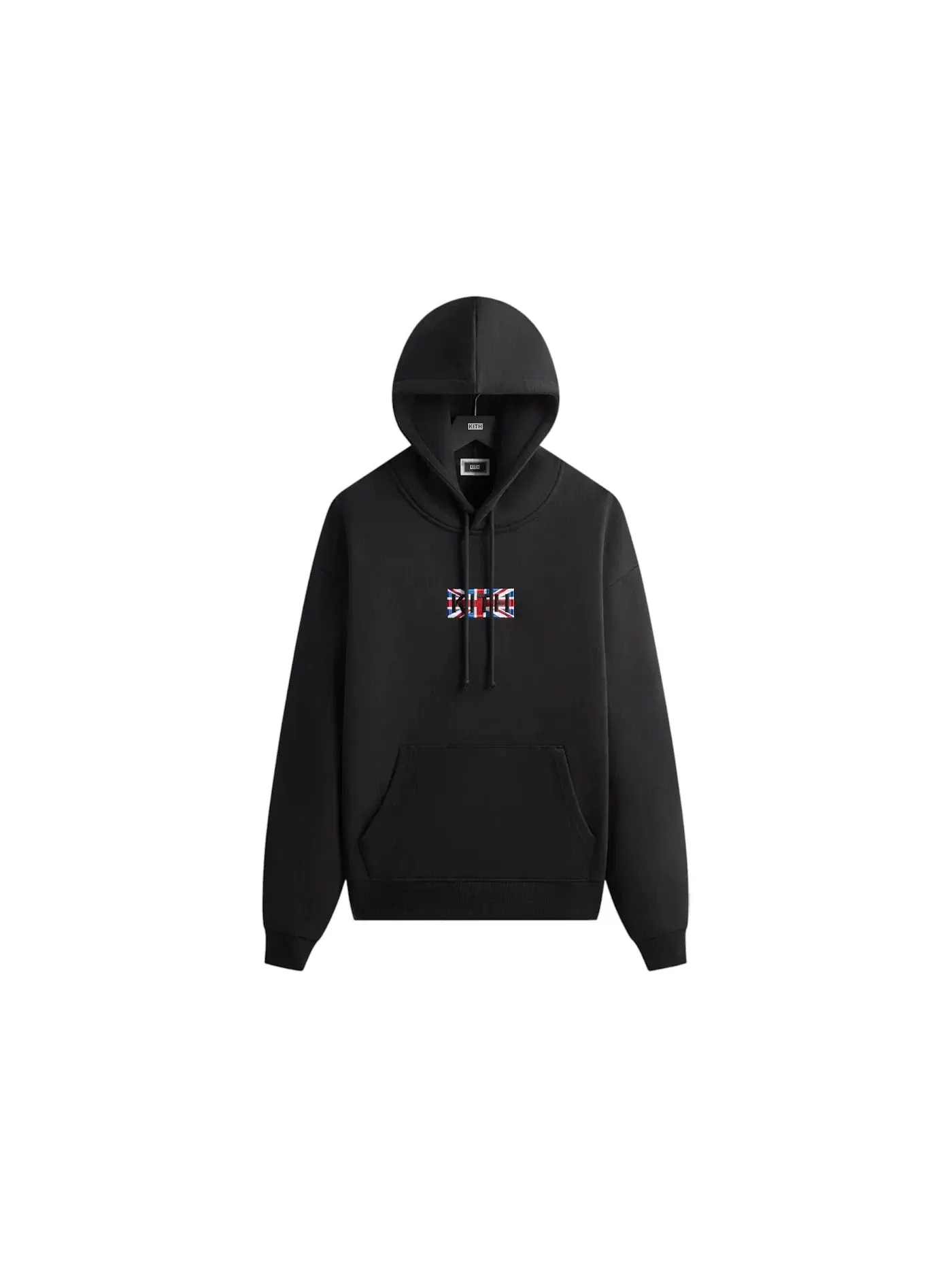 Мужской худи с принтом Kith London Classic Logo Nelson Hoodie (SS26) Kith — изображение 1 из 2, черный