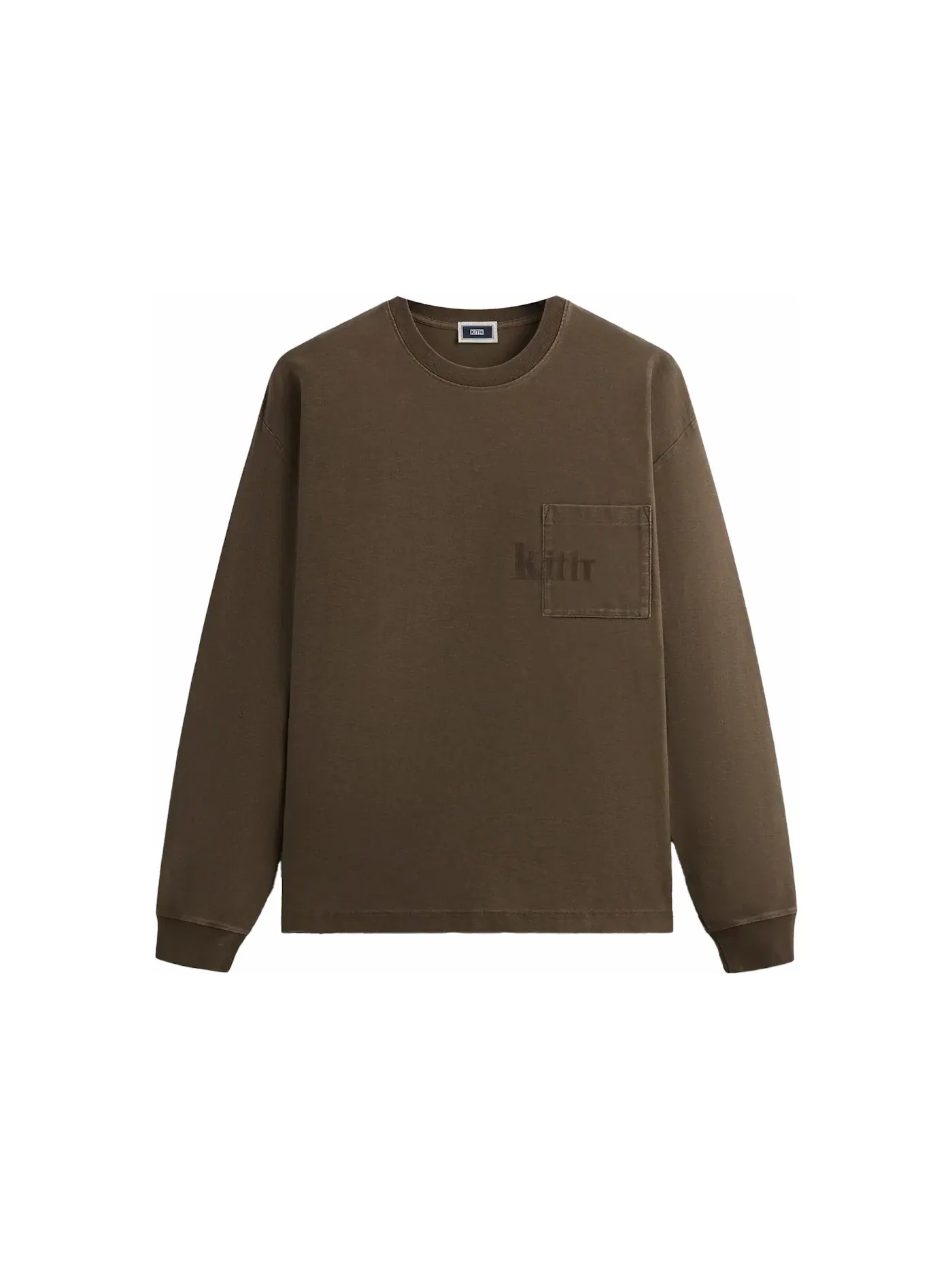 Мужская футболка с длинным рукавом Kith Quinn Tee, Marl — изображение 1 из 1