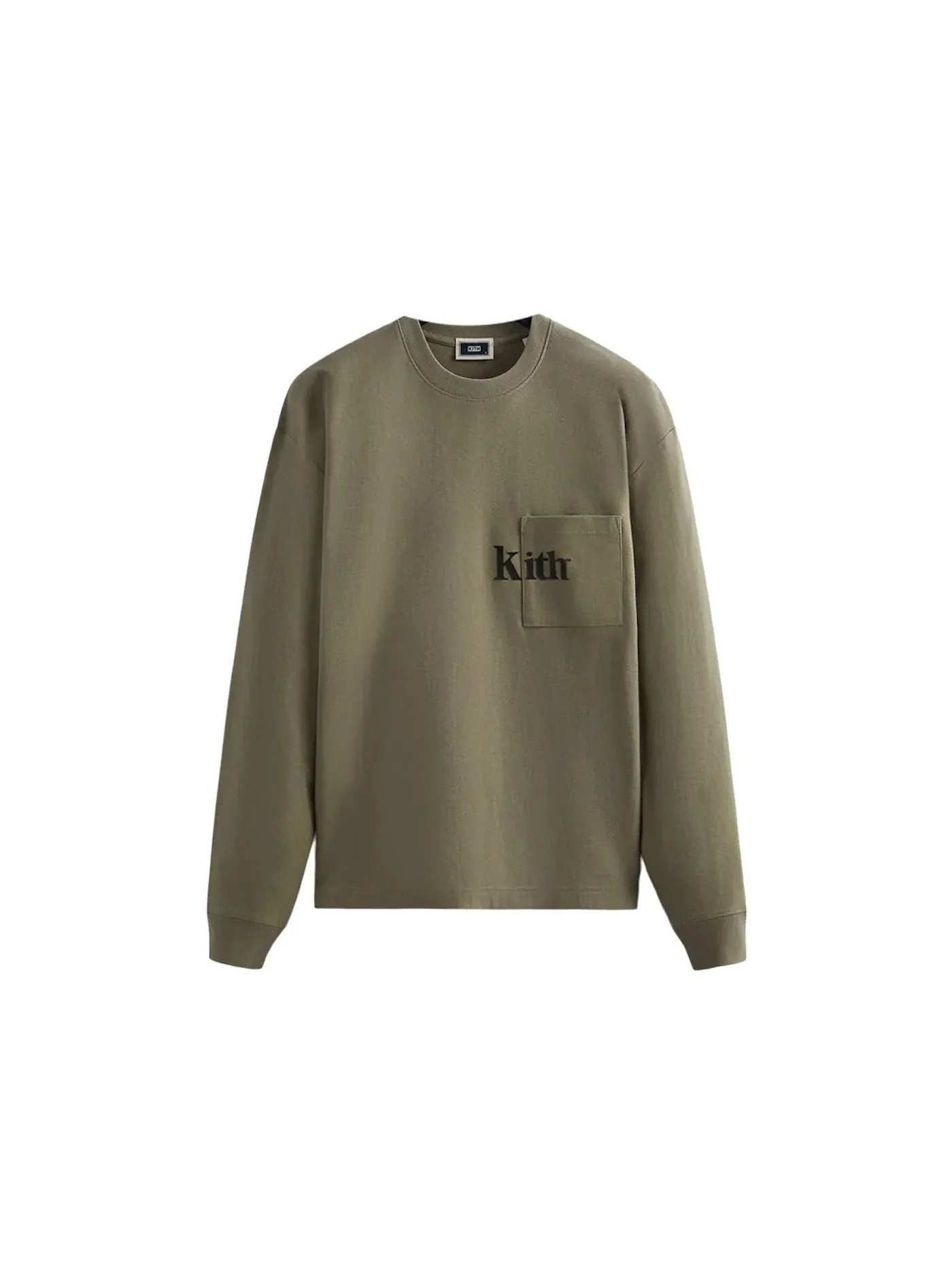 Мужская футболка с длинным рукавом Kith Tee — изображение 1 из 1, коричневый