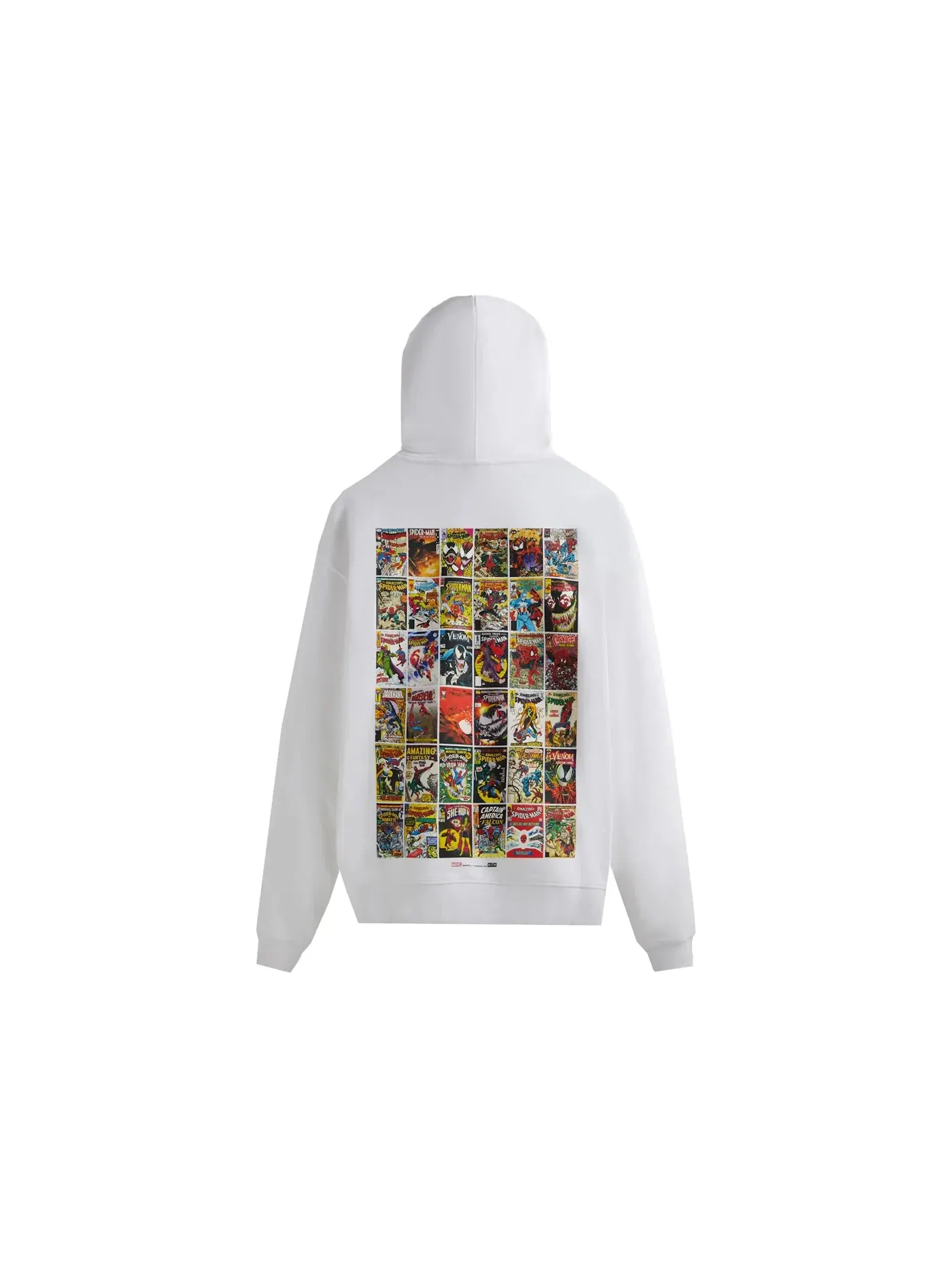 Мужской худи с принтом Marvel Spider-Man Comic Covers Kith — изображение 2 из 2, белый