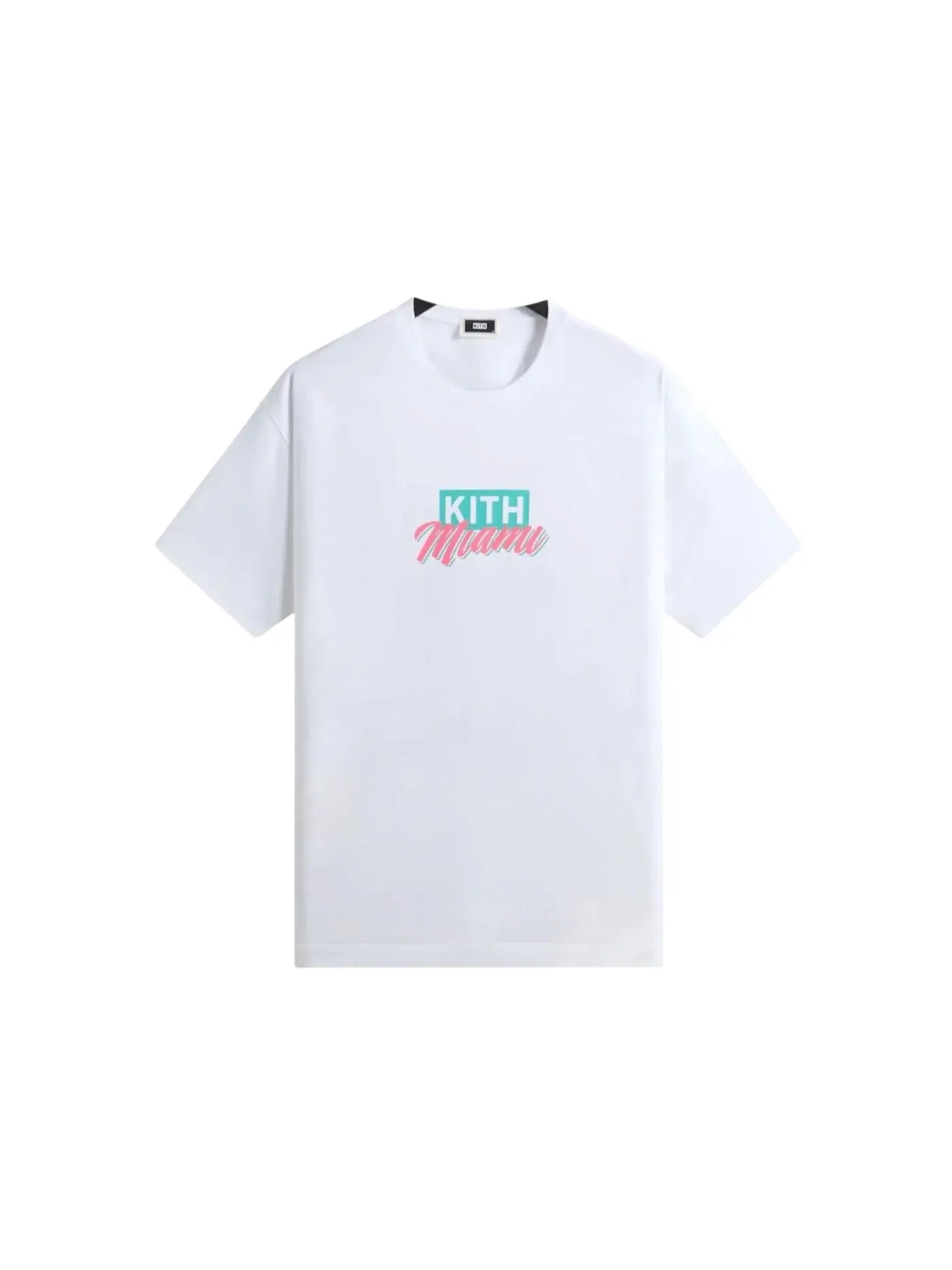 Мужская футболка с принтом Kith Miami Classic Logo Tee (SS26) Kith — изображение 1 из 2