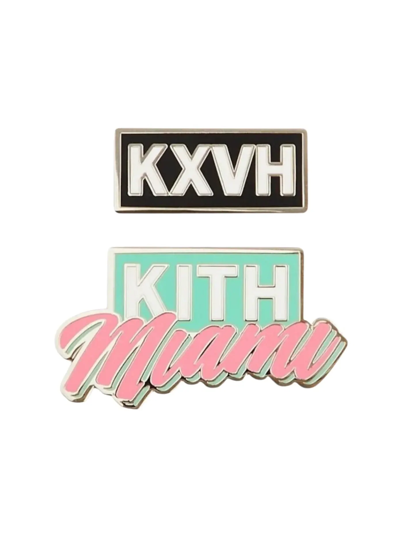 Мужская футболка с принтом Kith Miami Classic Logo Tee (SS26) Kith — изображение 2 из 2