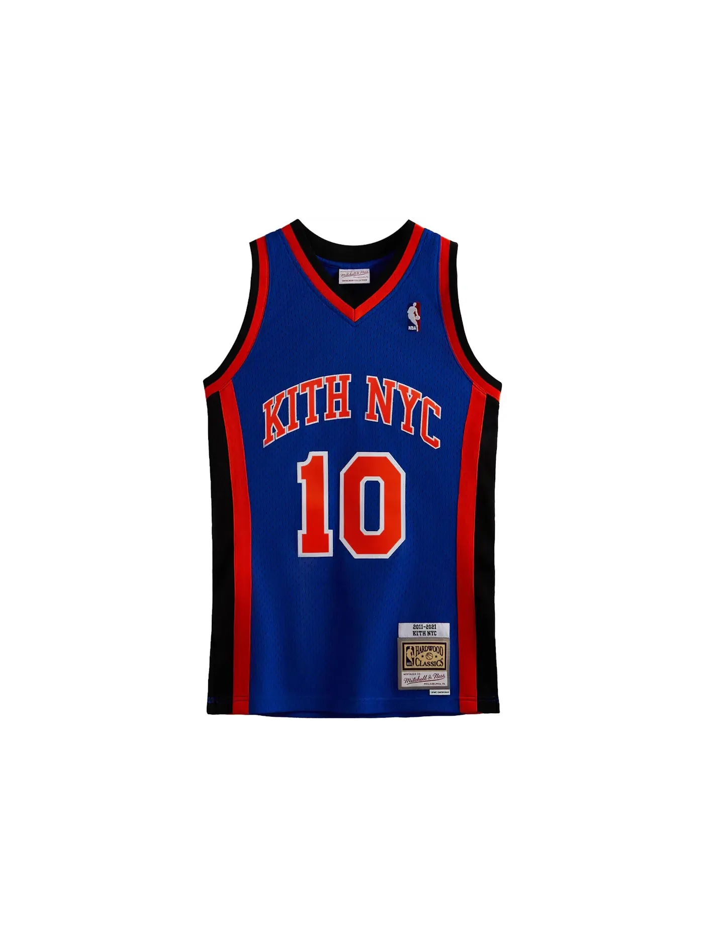 Мужская джерси с принтом Kith Mitchell & Ness for New York Knicks 10 Year Jersey — изображение 1 из 3, мульти