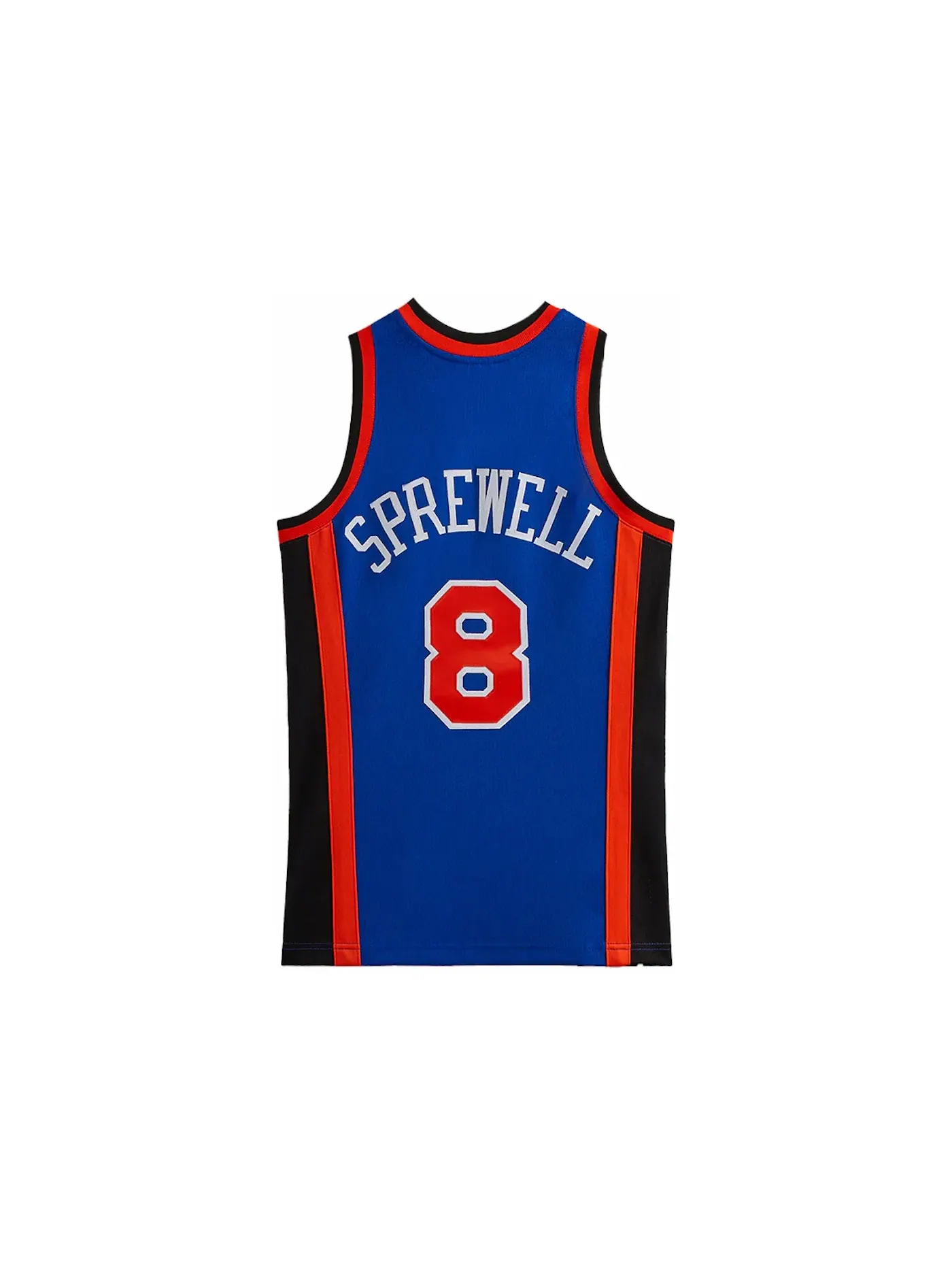 Мужская джерси Kith Mitchell & Ness New York Knicks Latrell Sprewell — изображение 2 из 2, синий/оранжевый