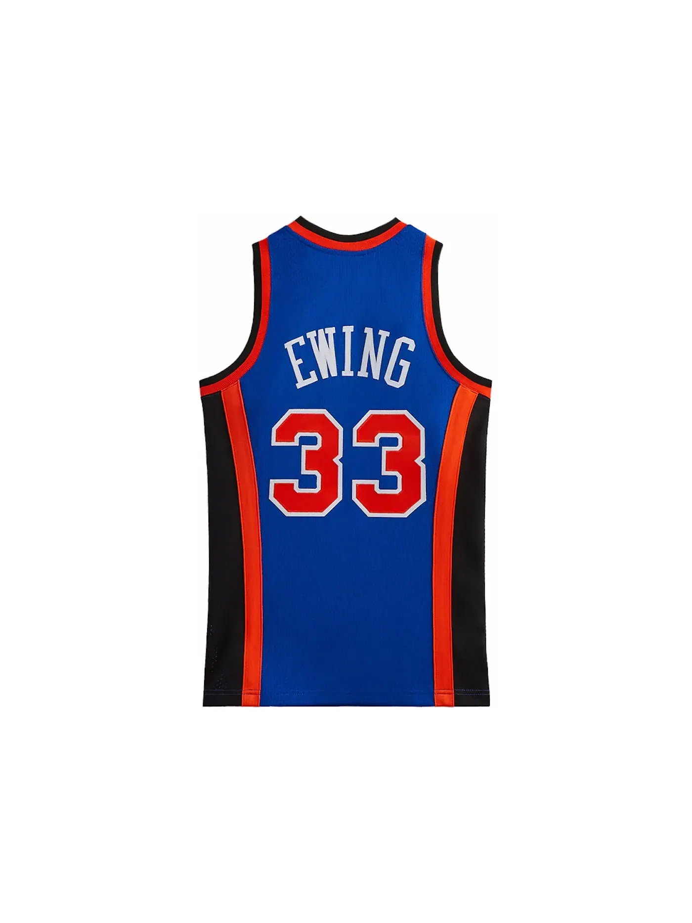 Мужская баскетбольная джерси Patrick Ewing Jersey Kith — изображение 2 из 2, синий/оранжевый