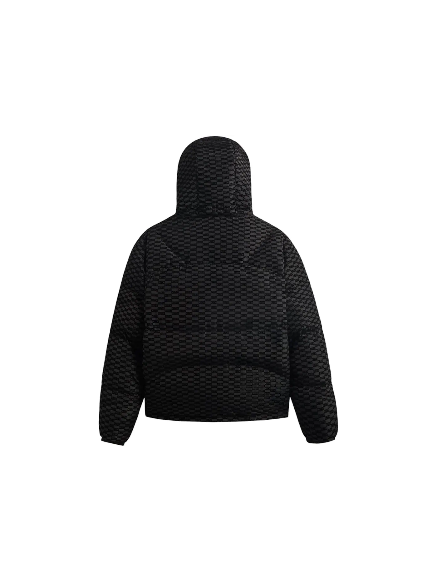 Мужская куртка-пуховик с принтом Puffer Kith — изображение 2 из 2, черный