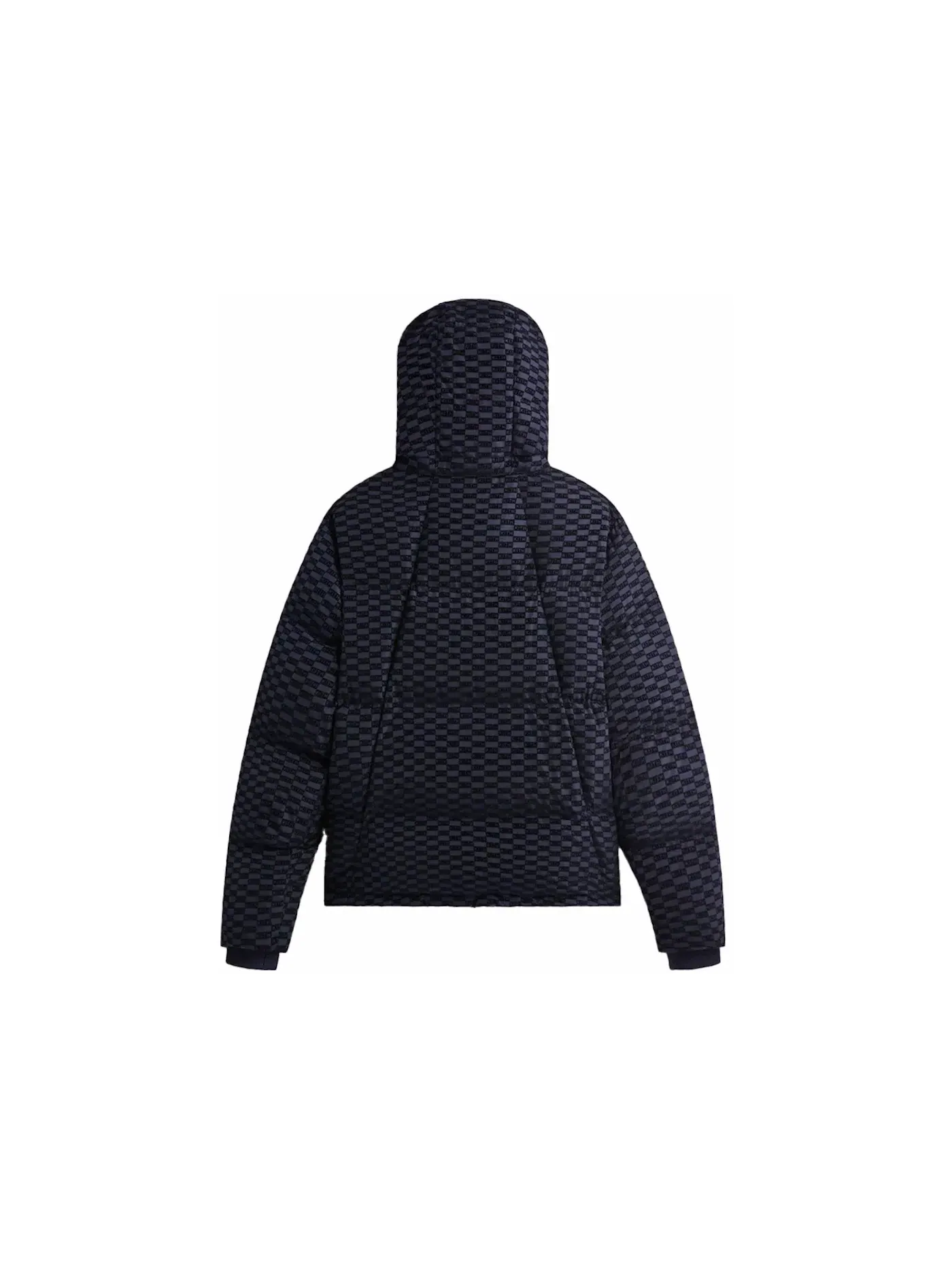Мужская куртка-пуховик миди Monogram Midi Puffer Kith — изображение 2 из 2, ночной