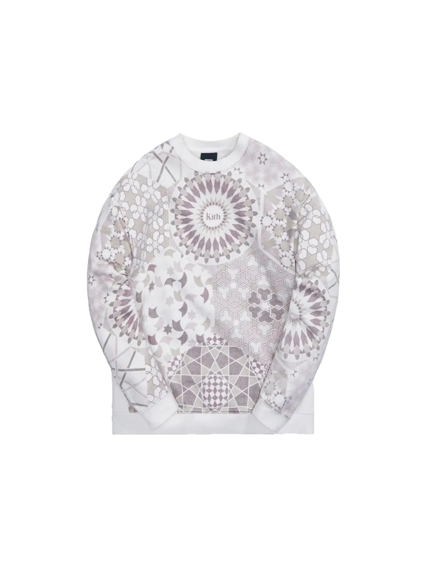 Мужской свитшот с принтом Kith Crewneck, French Clay — изображение 1 из 2