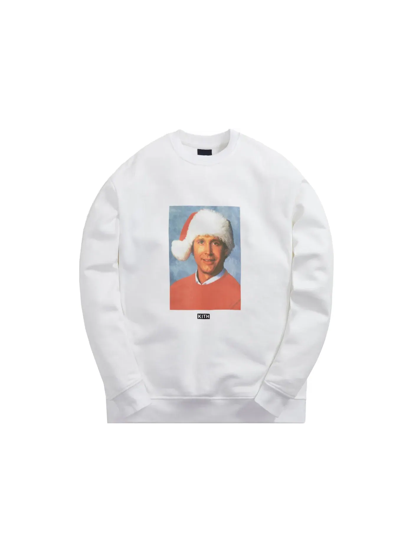 Мужской свитшот с принтом Crewneck Kith — изображение 1 из 2, белый