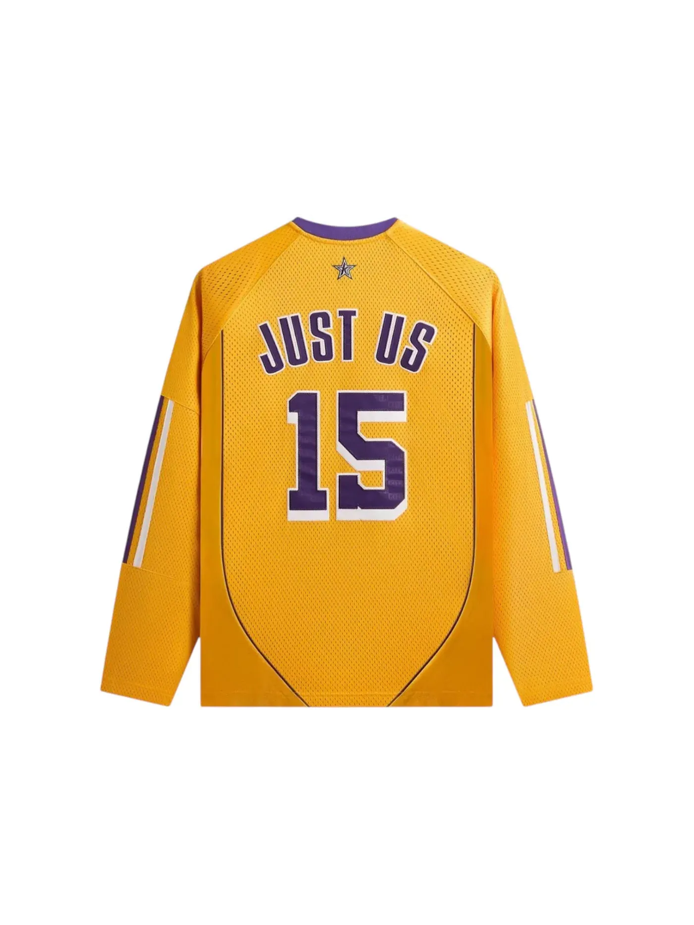 Мужская баскетбольная джерси с принтом Kith NBA All-Star Los Angeles Lakers Samuel Jersey — изображение 2 из 2, оранжевый
