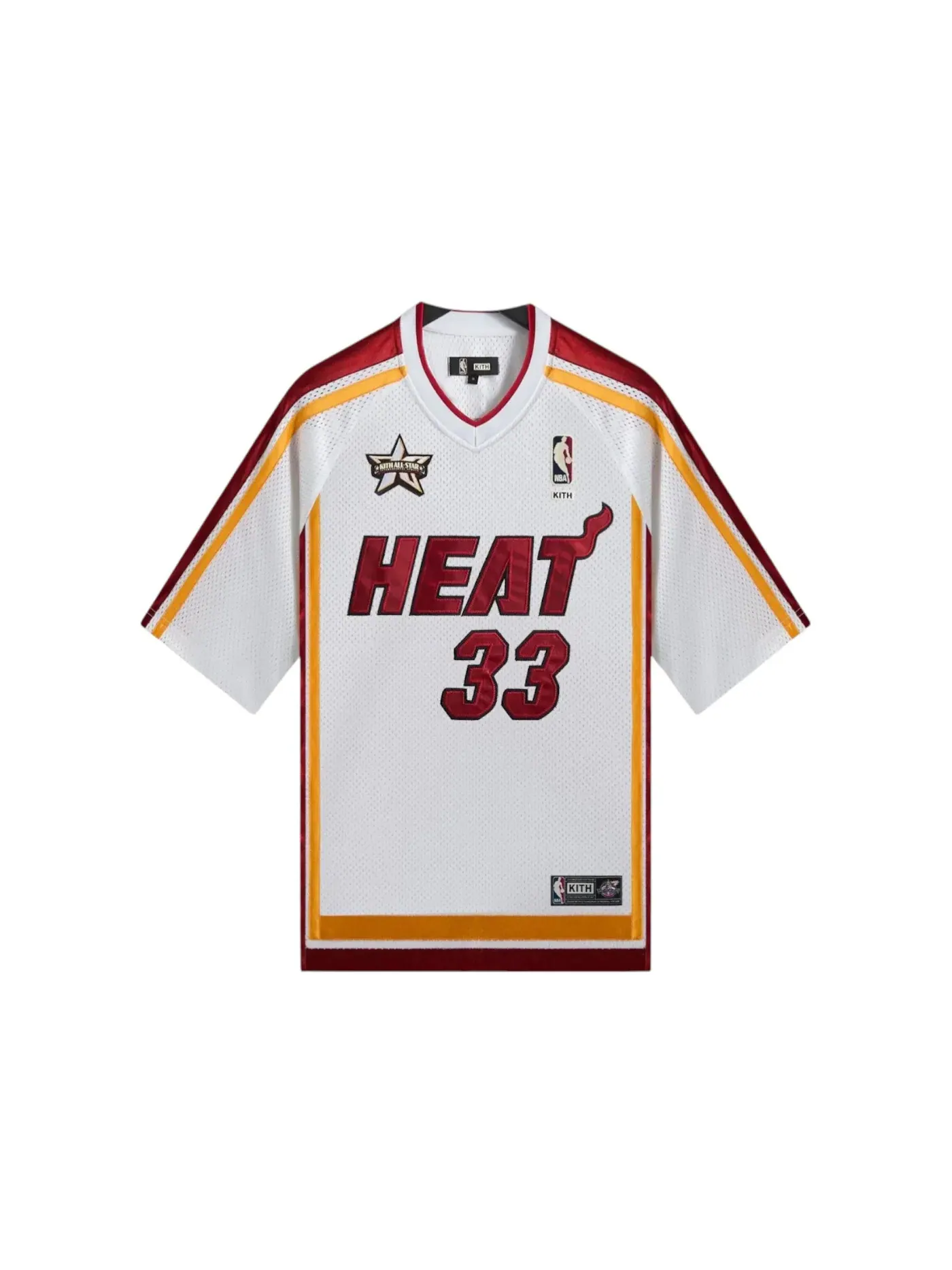 Мужская джерси Kith NBA All-Star Miami Heat Leon Jersey — изображение 1 из 2, белый