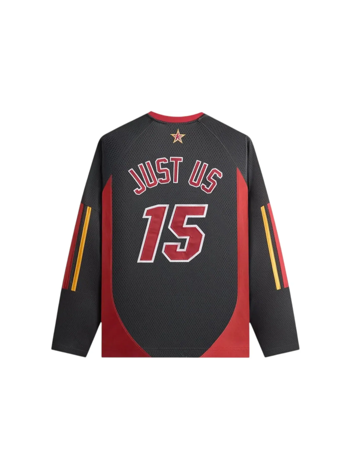 Мужская джерси с принтом Kith NBA All-Star Miami Heat Samuel Jersey — изображение 2 из 2, черный