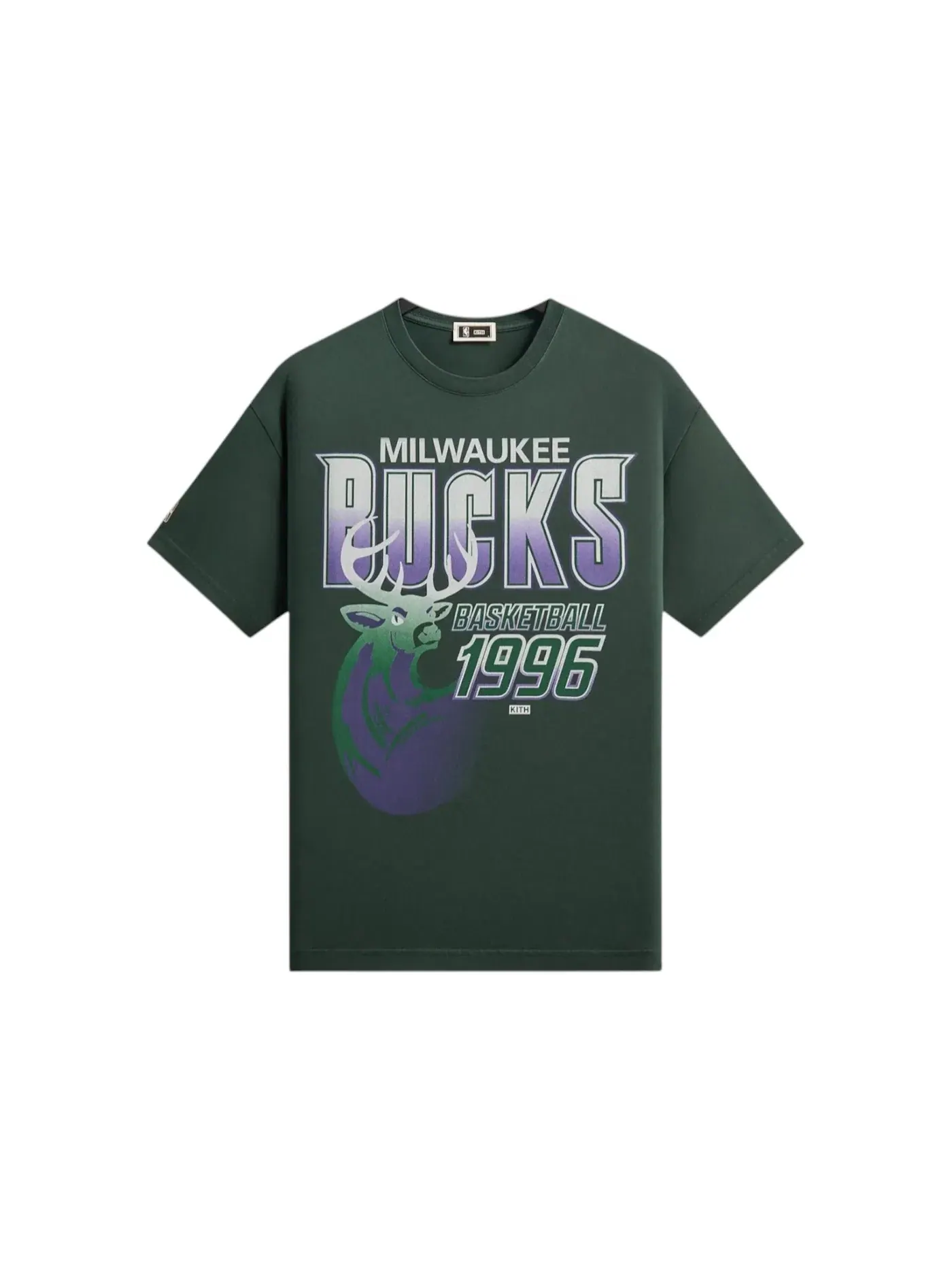 Мужская футболка Kith NBA All-Star Milwaukee Bucks Vintage Tee, Stadium — изображение 1 из 2