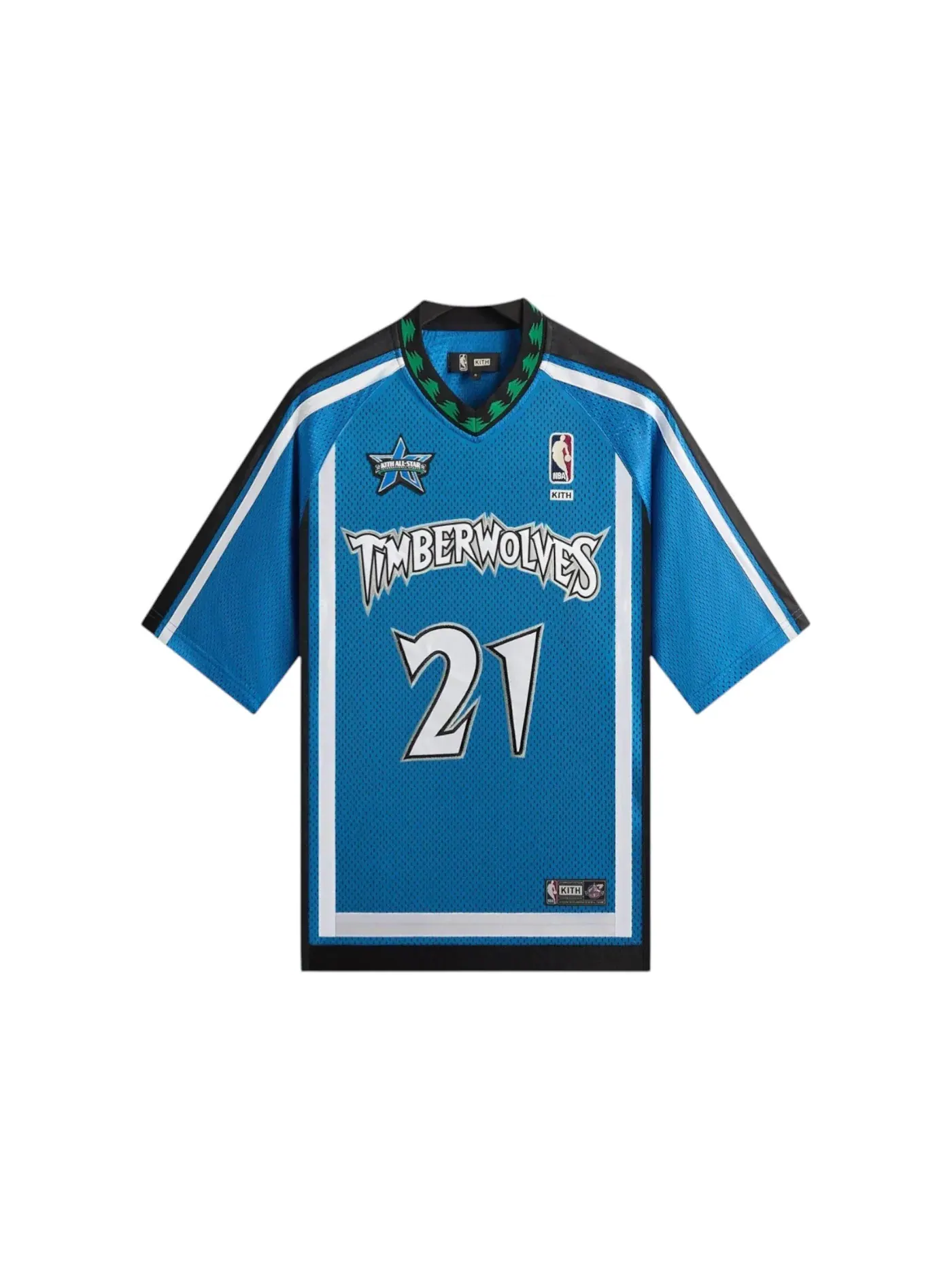Мужская джерси с принтом Kith NBA All-Star Minnesota Timberwolves Leon Jersey, Order — изображение 1 из 2