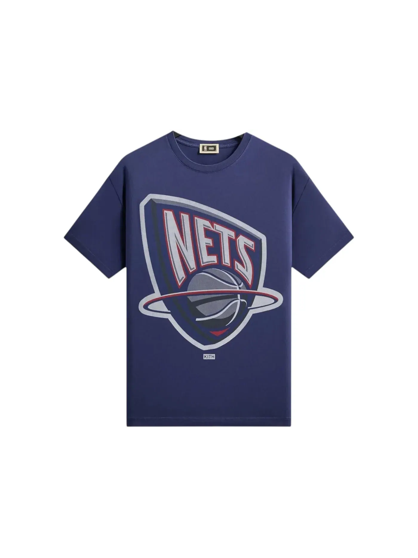 Мужская футболка с принтом Kith NBA All-Star New Jersey Nets Vintage Tee, Quantum — изображение 1 из 2