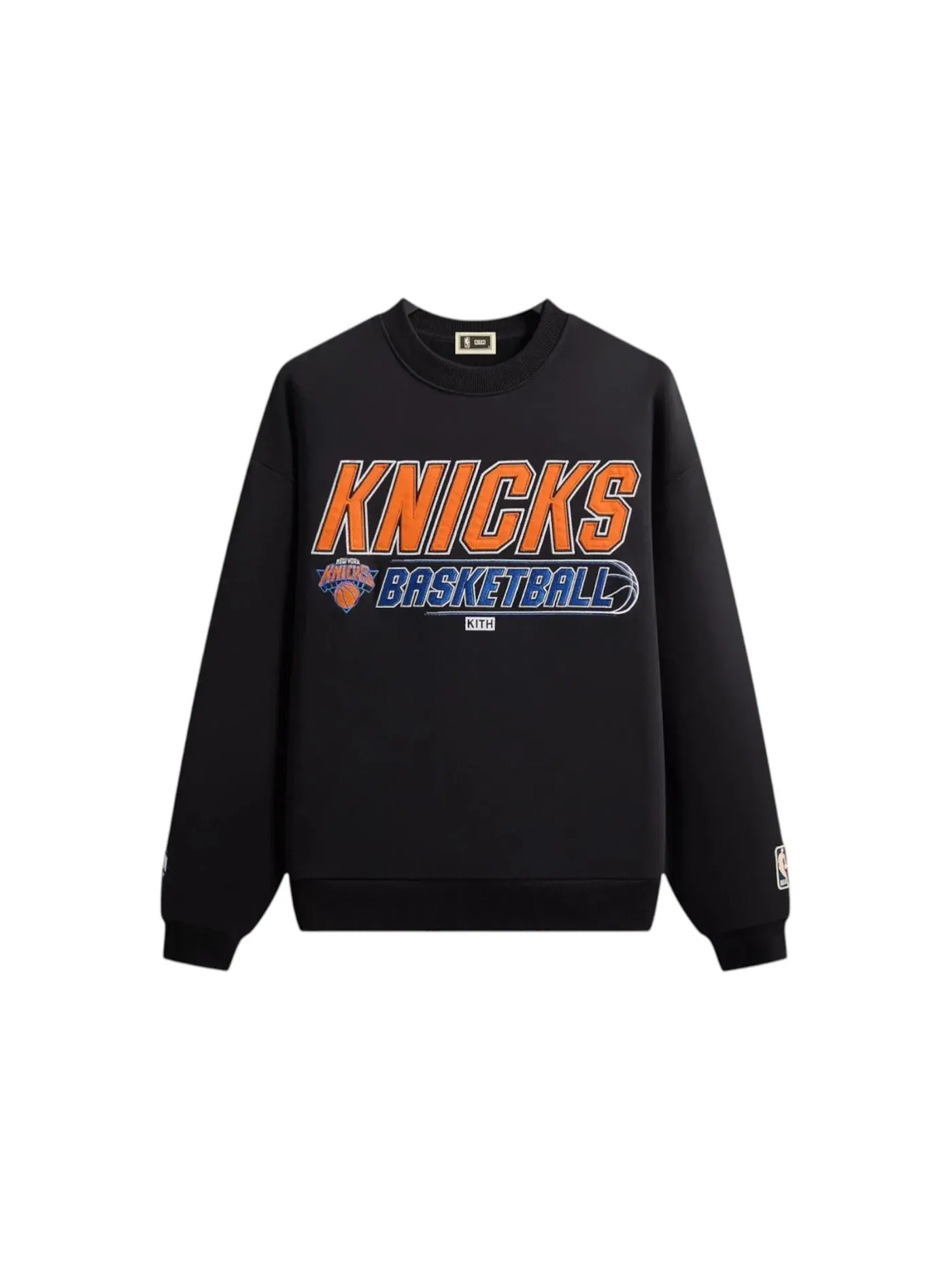 Мужской свитшот с принтом Kith NBA All-Star New York Knicks Nelson Crewneck — изображение 1 из 2, черный