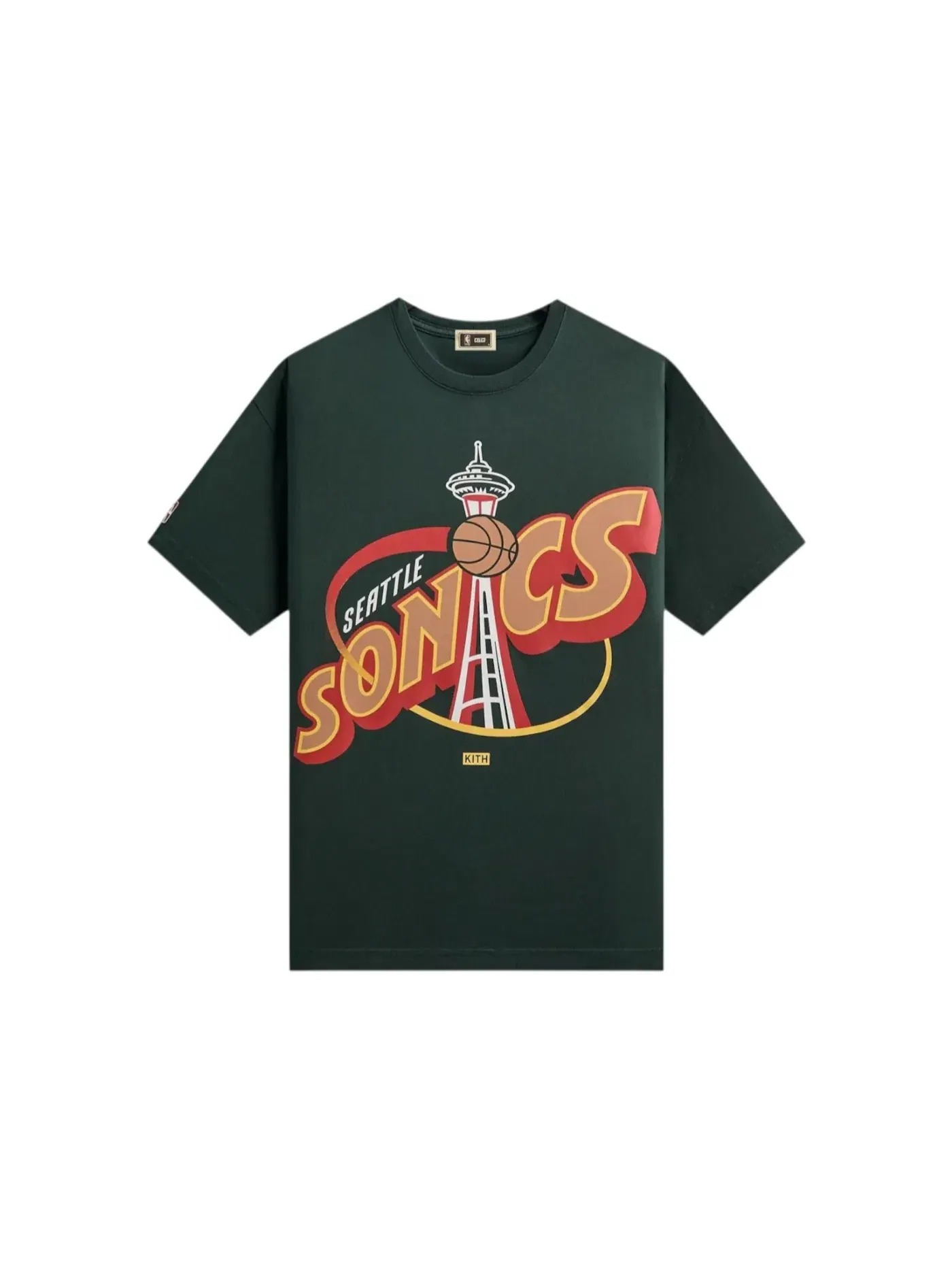 Мужская футболка с принтом Kith NBA All-Star Seattle SuperSonics Vintage Tee Stadium, Stadium — изображение 1 из 2