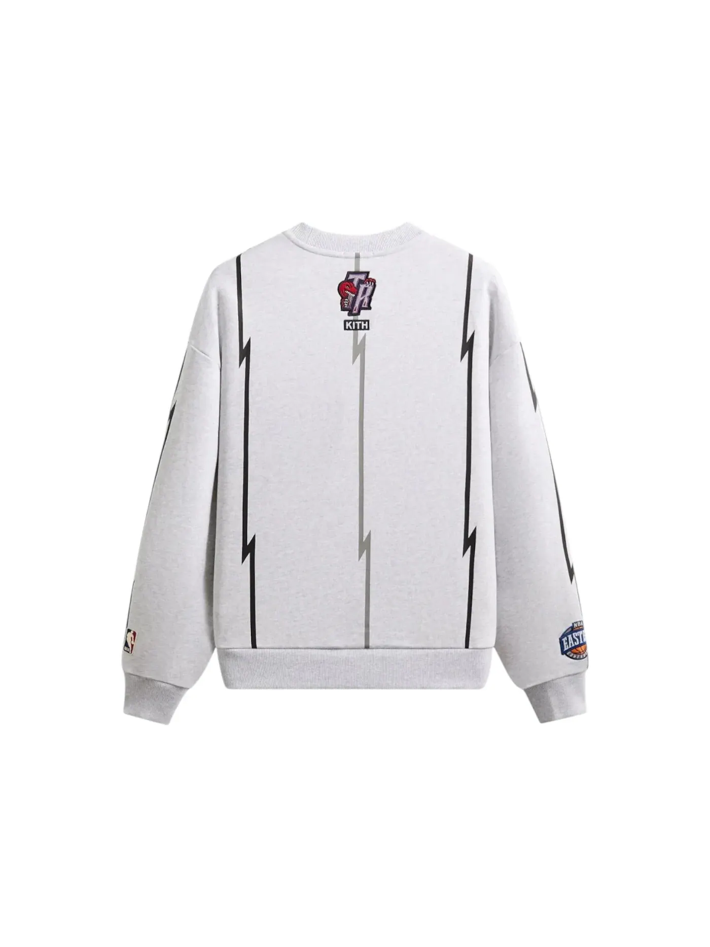 Мужской свитшот с круглым вырезом Kith NBA All-Star Toronto Raptors Nelson Crewneck — изображение 2 из 2, светлый серый