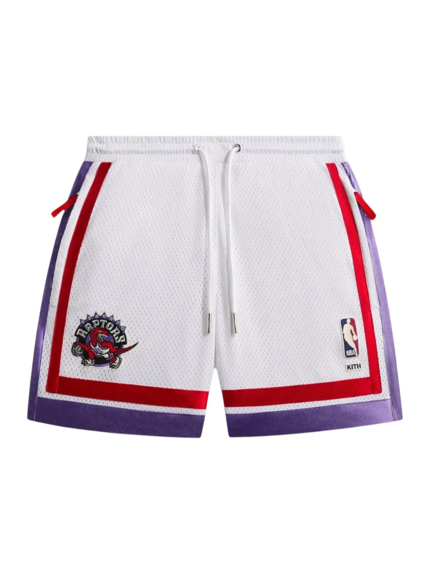 Мужские шорты с принтом Kith NBA All-Star Toronto Raptors Short — изображение 1 из 2, белый