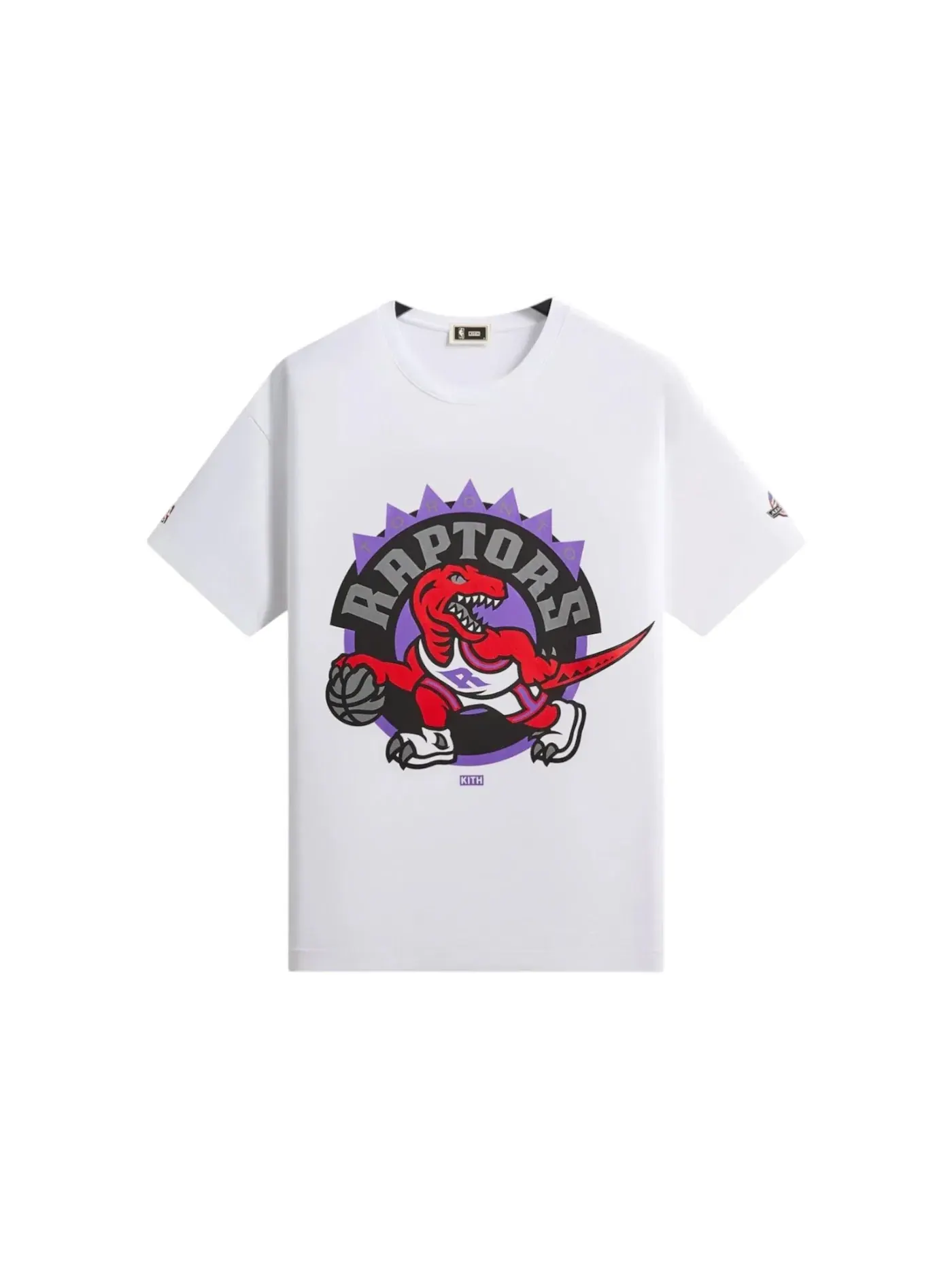 Мужская футболка с принтом Kith NBA All-Star Toronto Raptors Vintage Tee — изображение 1 из 2, белый
