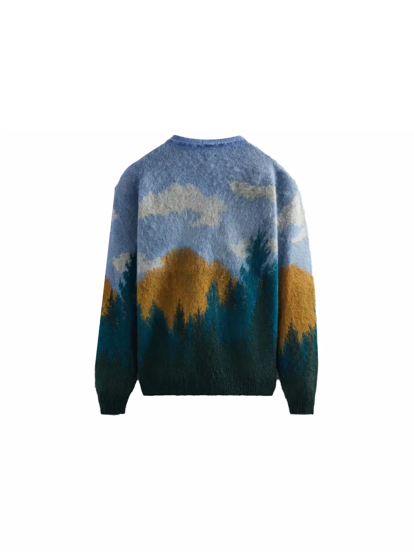 Мужское поло из мохера Kith Needles Mohair Spruce Polo, Stadium — изображение 2 из 2