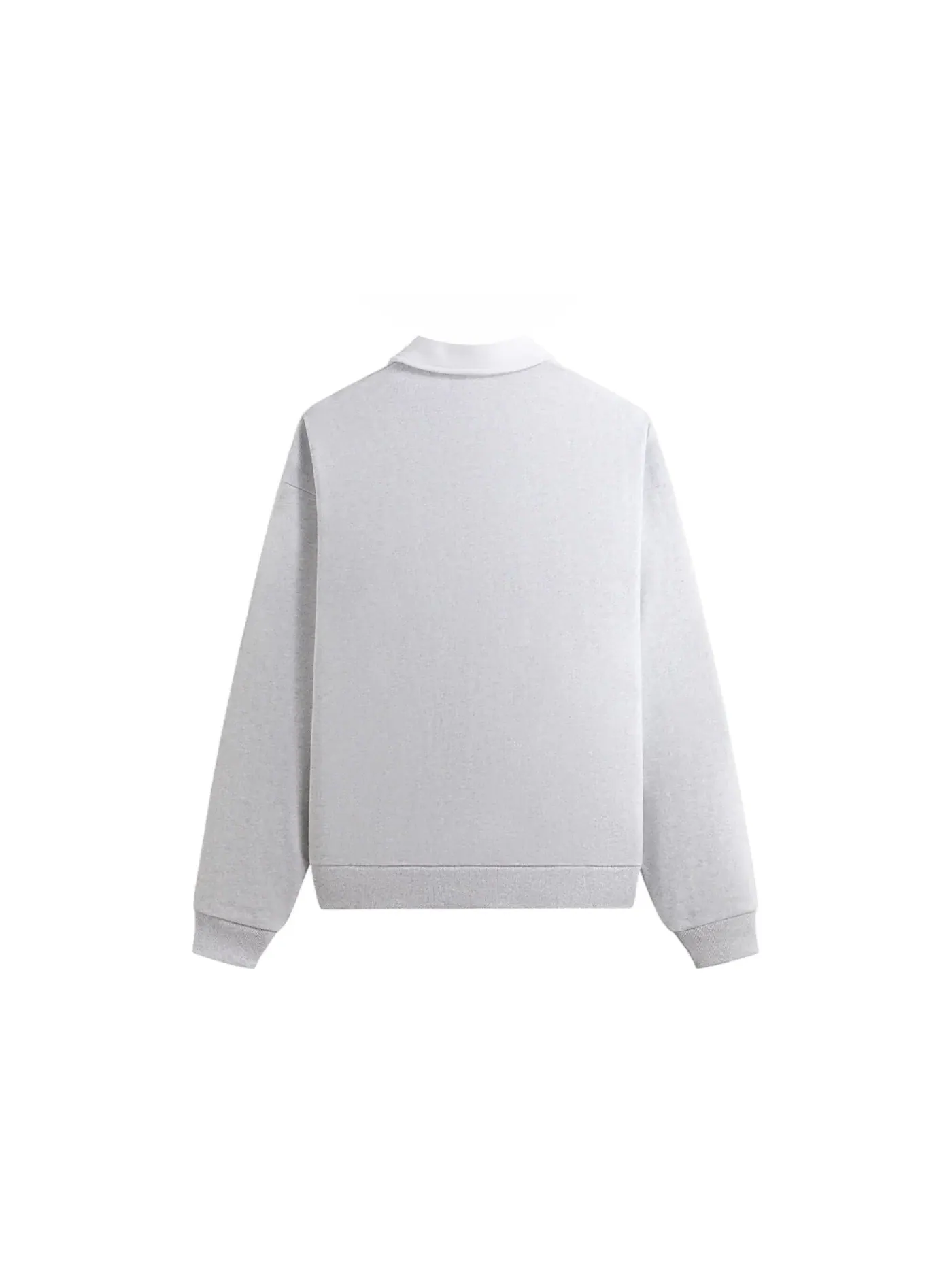 Мужской пуловер с воротником Kith Pullover (SS25) — изображение 2 из 2, светлый серый