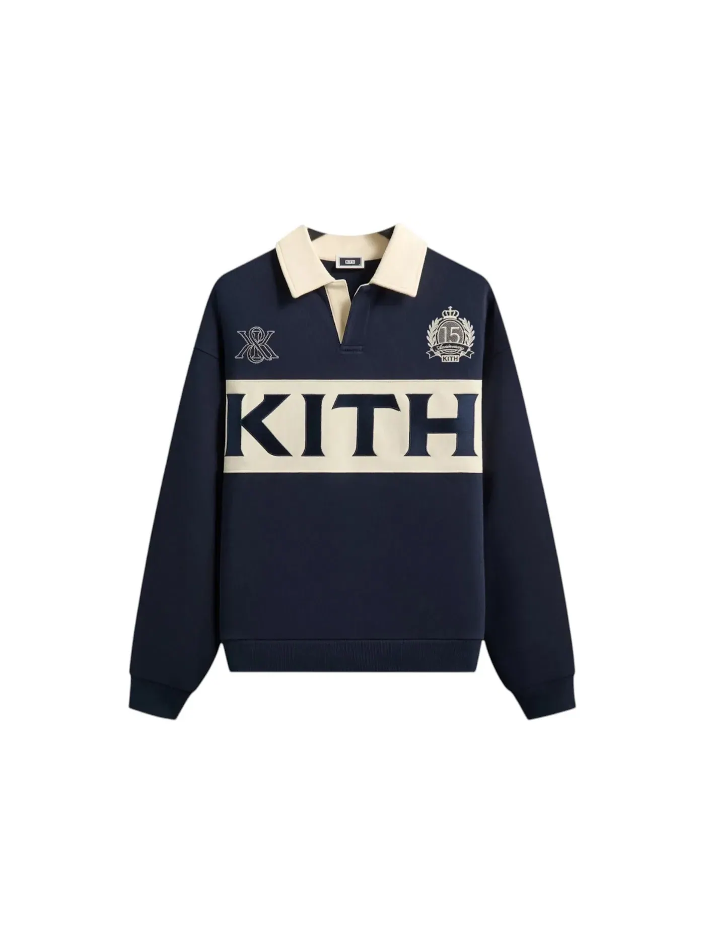 Мужской пуловер-регби Kith Nelson Rugby Pullover — изображение 1 из 2, ночной