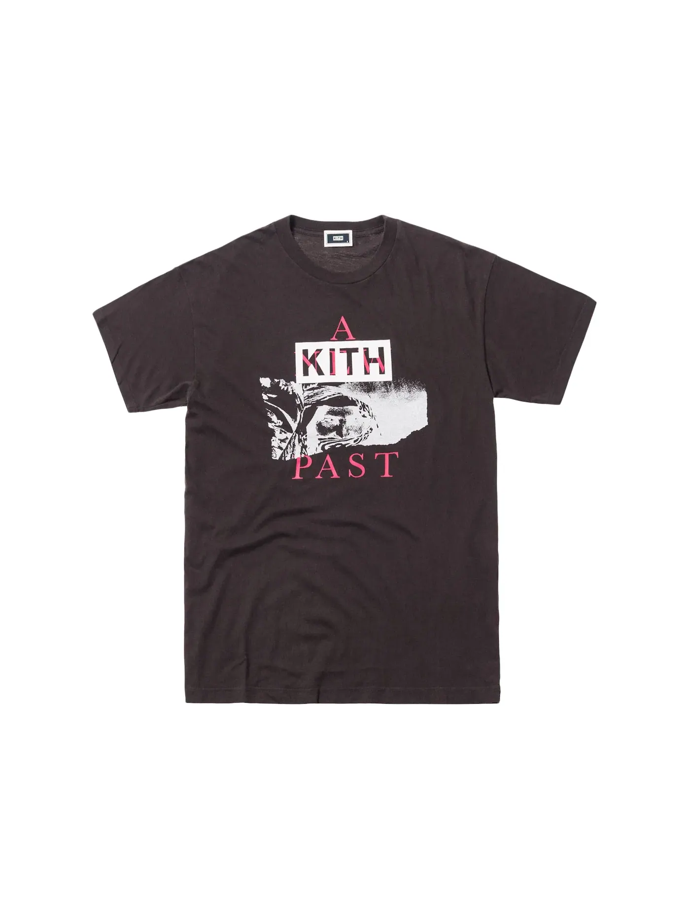 Мужская футболка с принтом Kith Tee — изображение 1 из 1, черный
