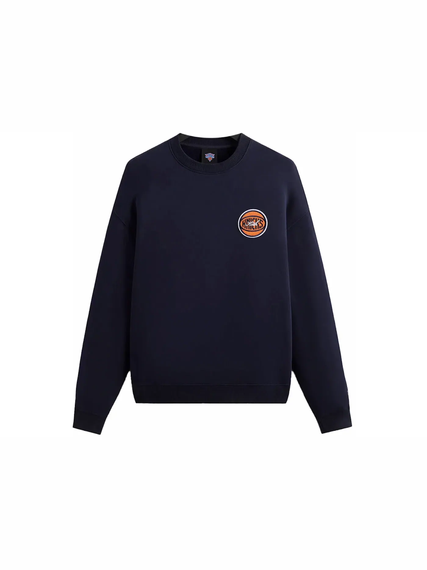 Мужской свитер с принтом Kith New York Knicks NY To The World Nelson Crewneck — изображение 1 из 2, ночной